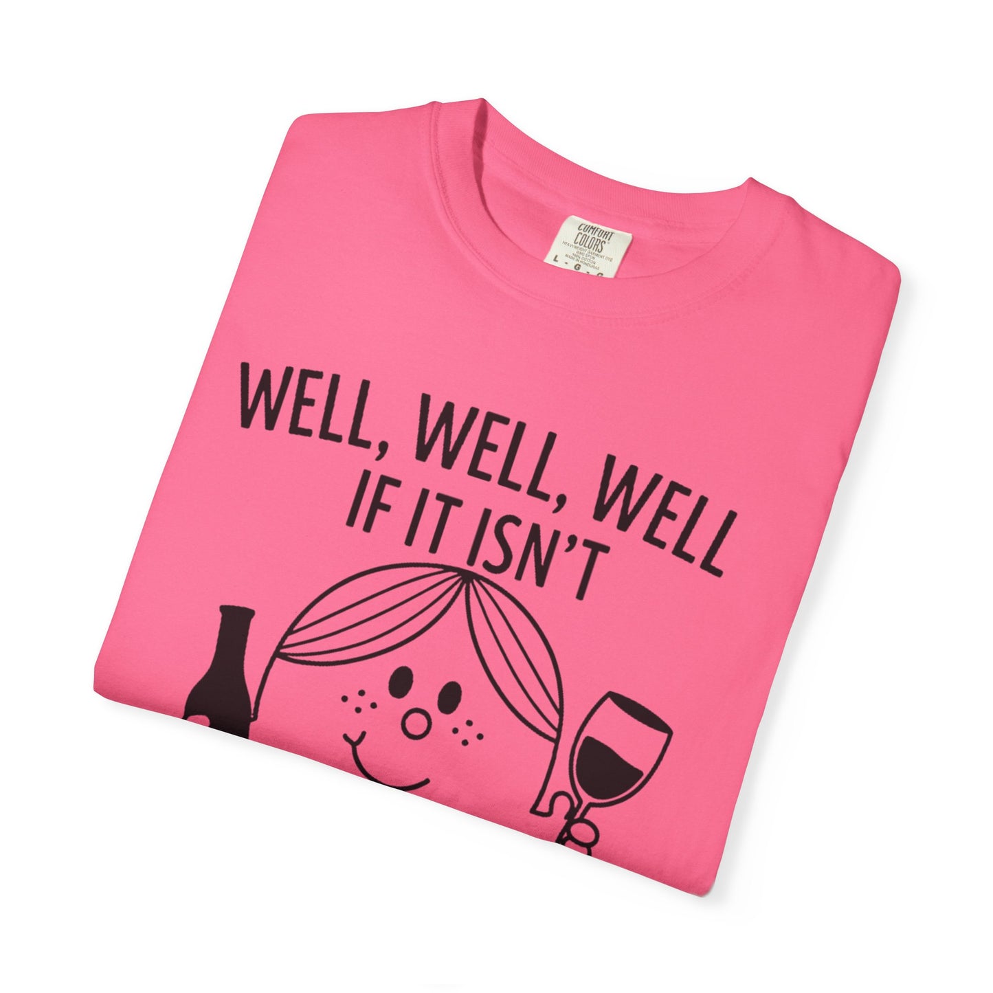 Little Miss "I'm Never Drinking Again" Drinking Again" - WINE – Comfort Colors Tee