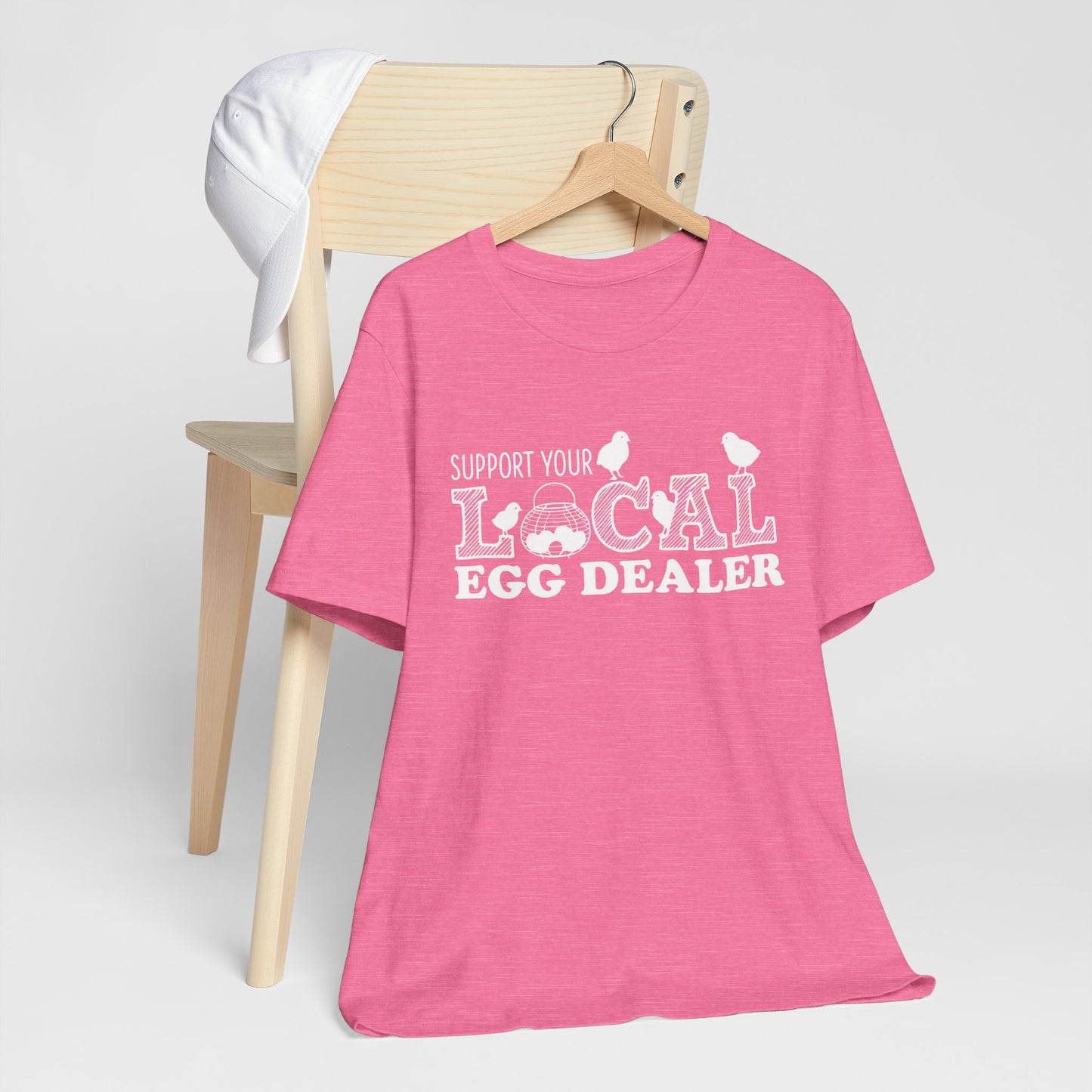 Support Your Local Egg Dealer TShirt Funny Farm Shirt | Bella Canvas