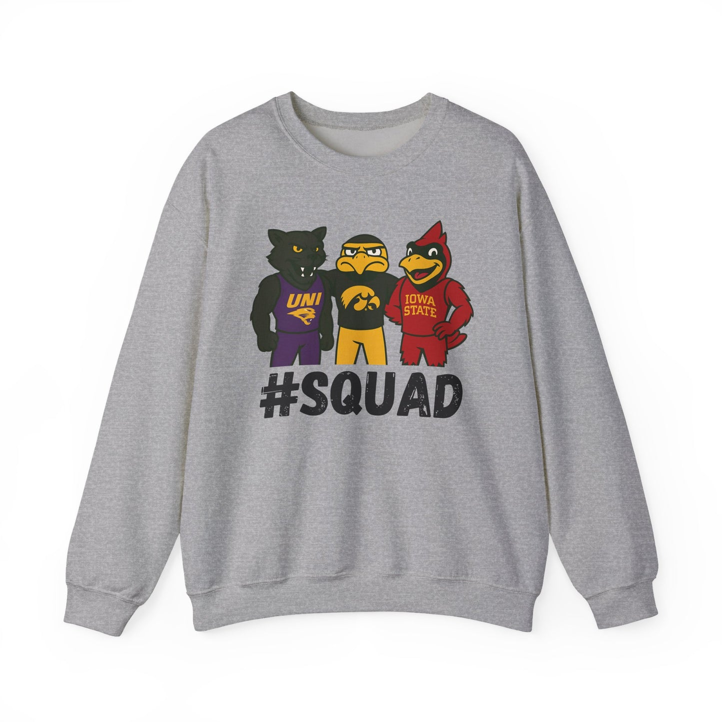 #Squad -Iowa Team - Unisex Crewneck Sweatshirt