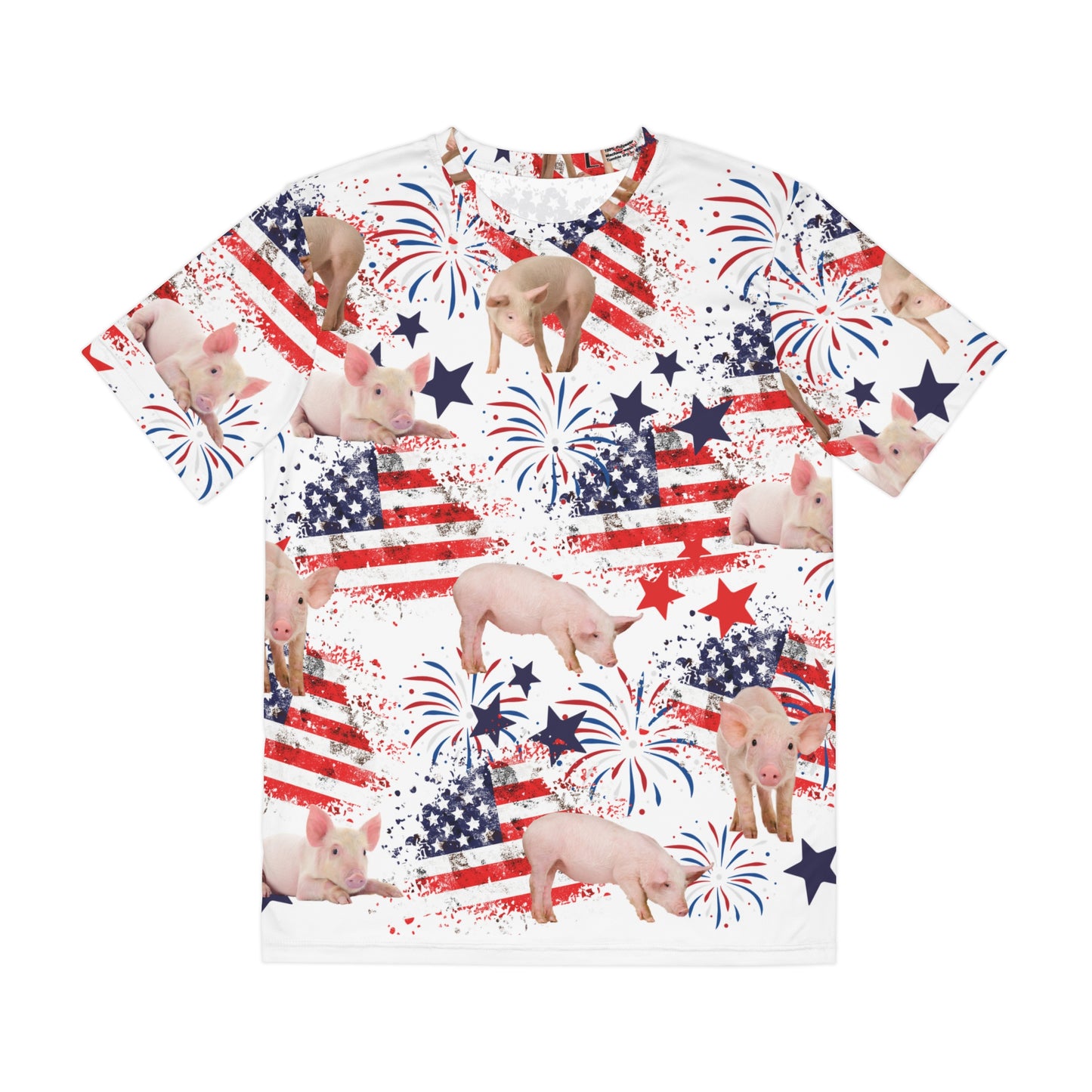 Patriotic Pig Printed Tee