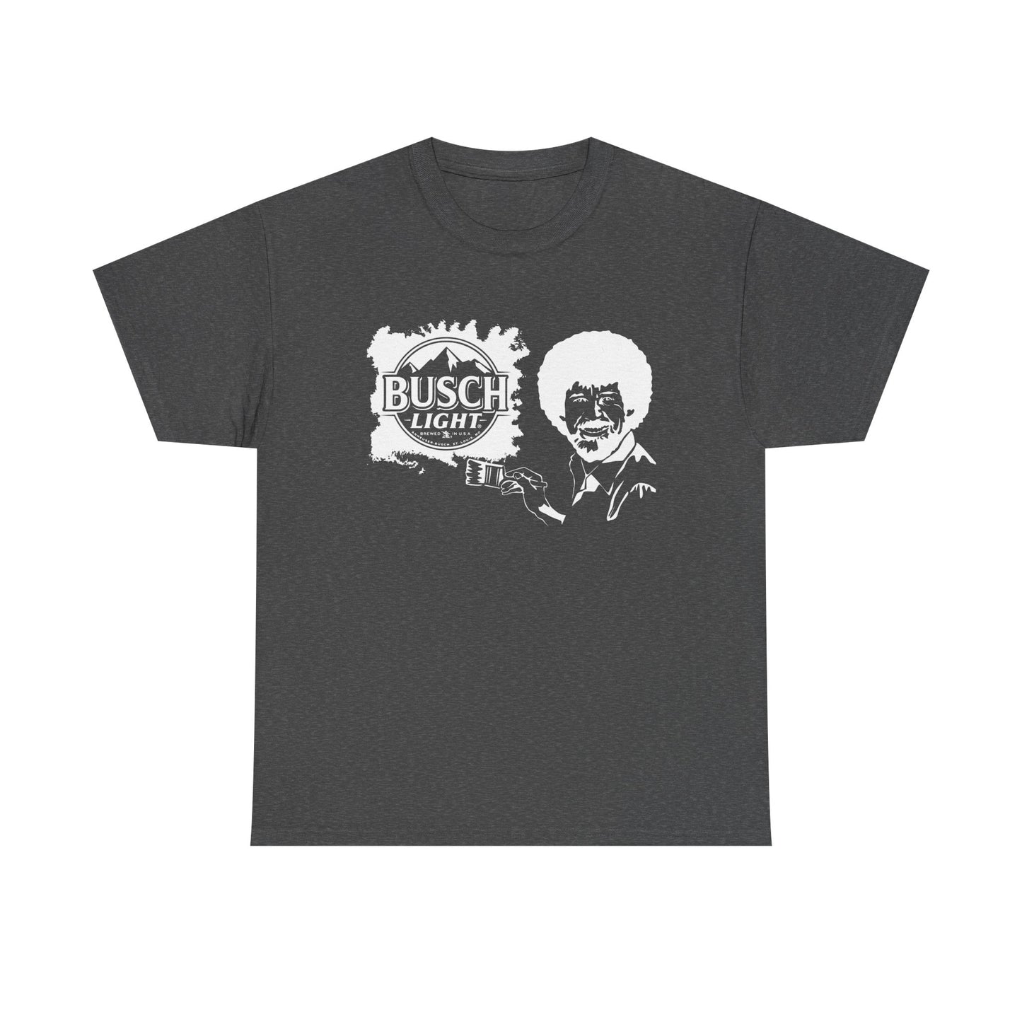 Bob Ross x Busch Light - Gildan Tshirt