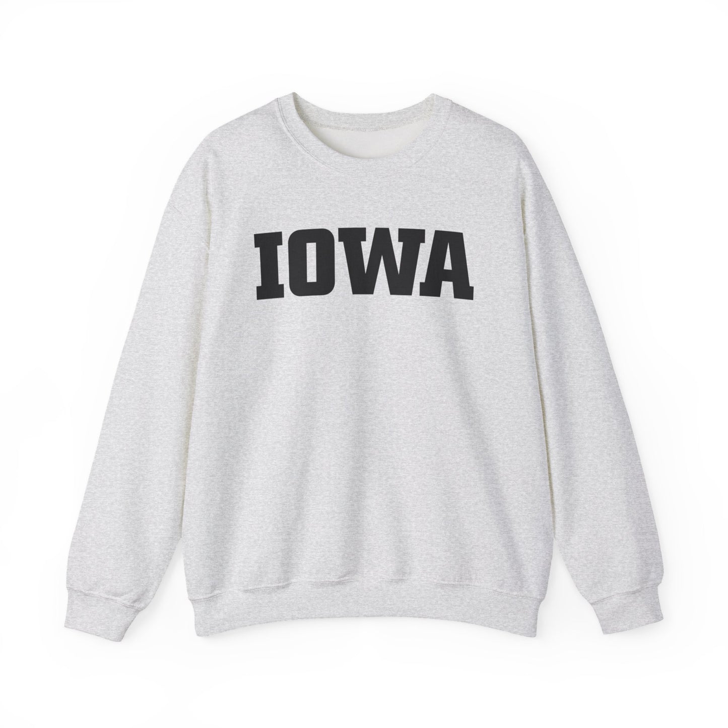 IOWA - Embroidered - Unisex Heavy Blend™ Crewneck Sweatshirt