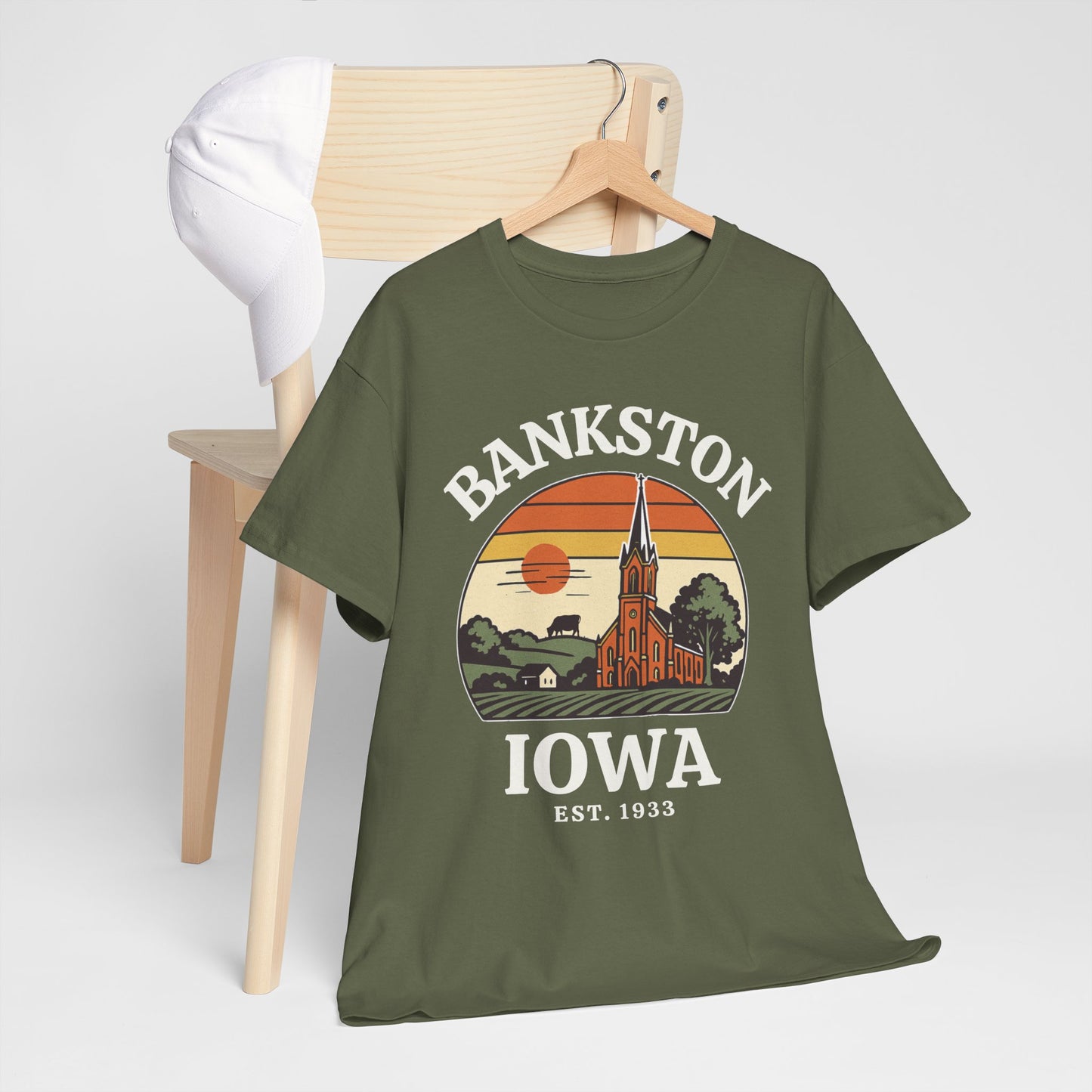 Bankston, Iowa - Gildan Tee