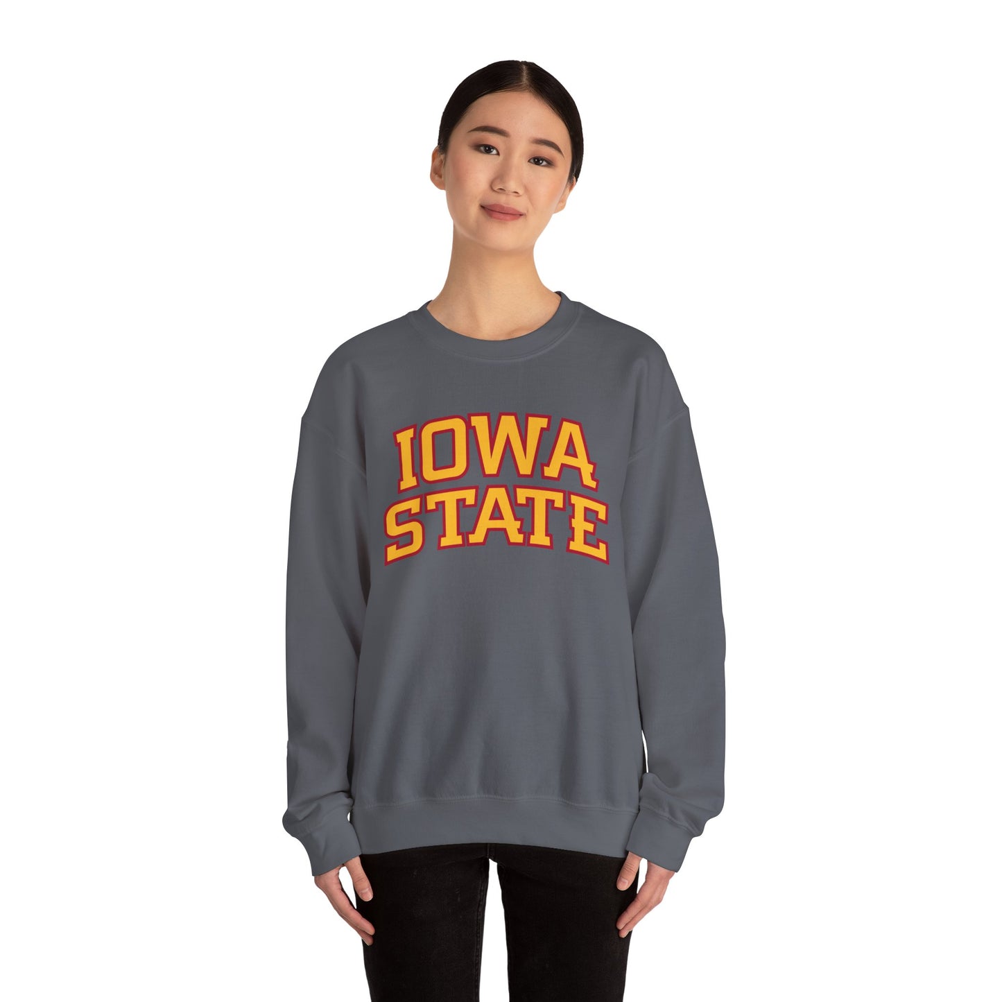 Iowa State - Embroidered - Unisex Heavy Blend Sweatshirt