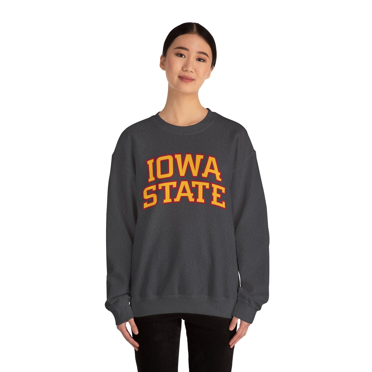 Iowa State - Embroidered - Unisex Heavy Blend Sweatshirt