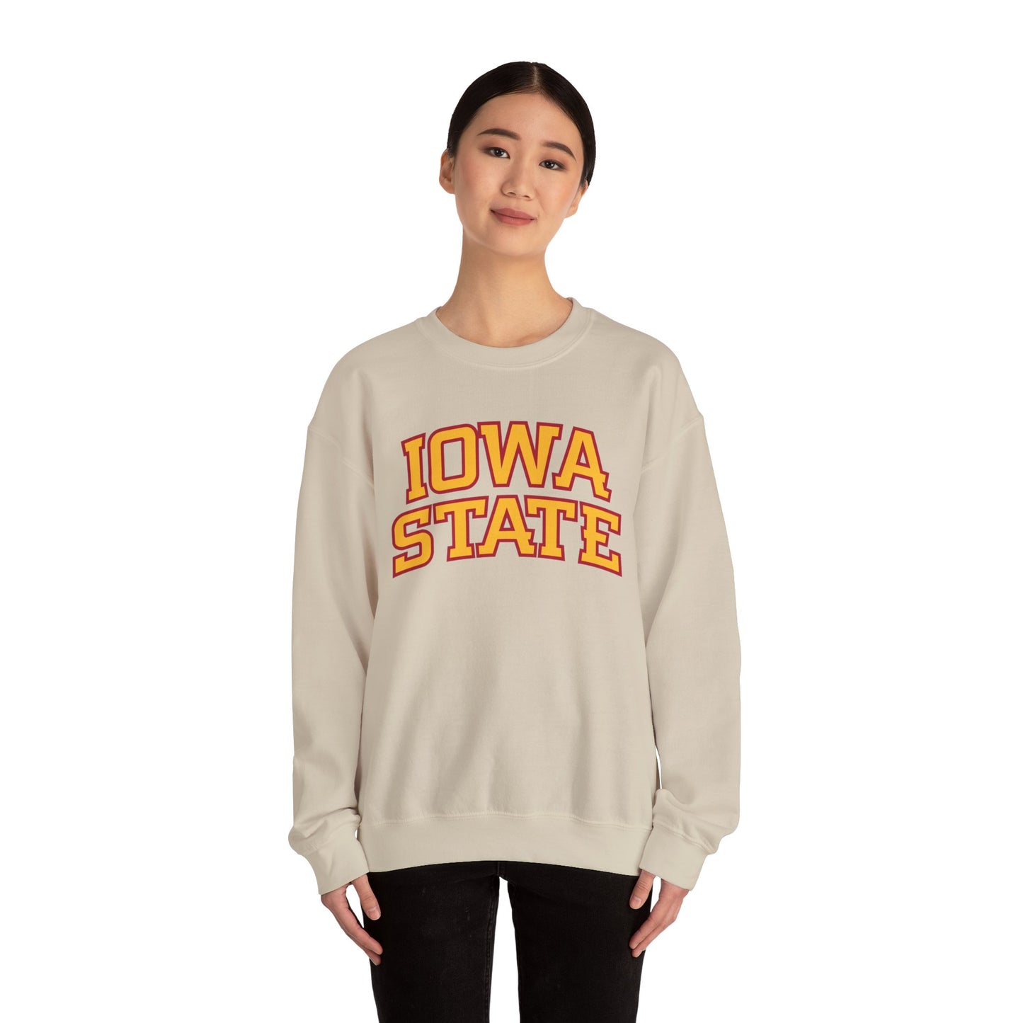 Iowa State - Embroidered - Unisex Heavy Blend Sweatshirt
