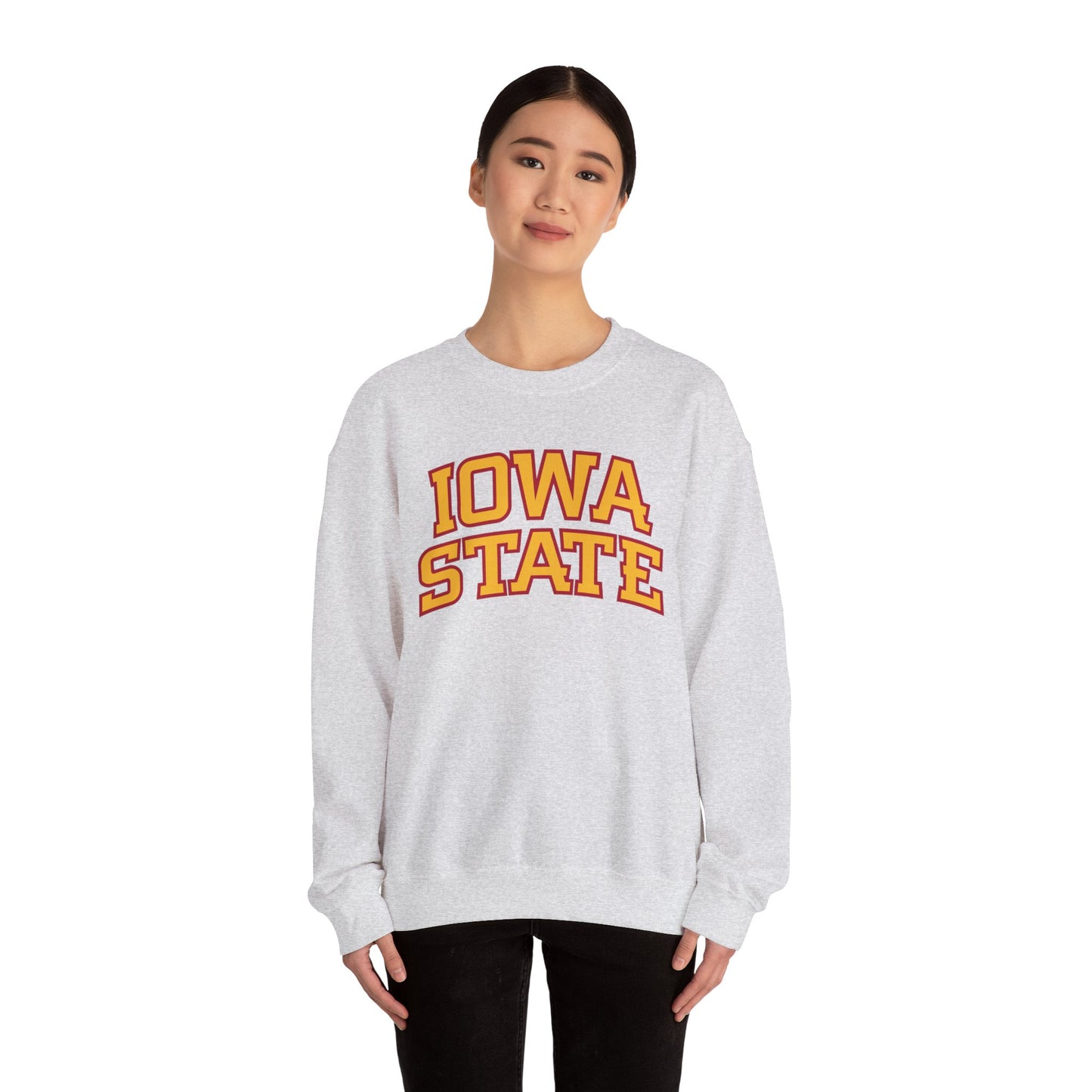 Iowa State - Embroidered - Unisex Heavy Blend Sweatshirt