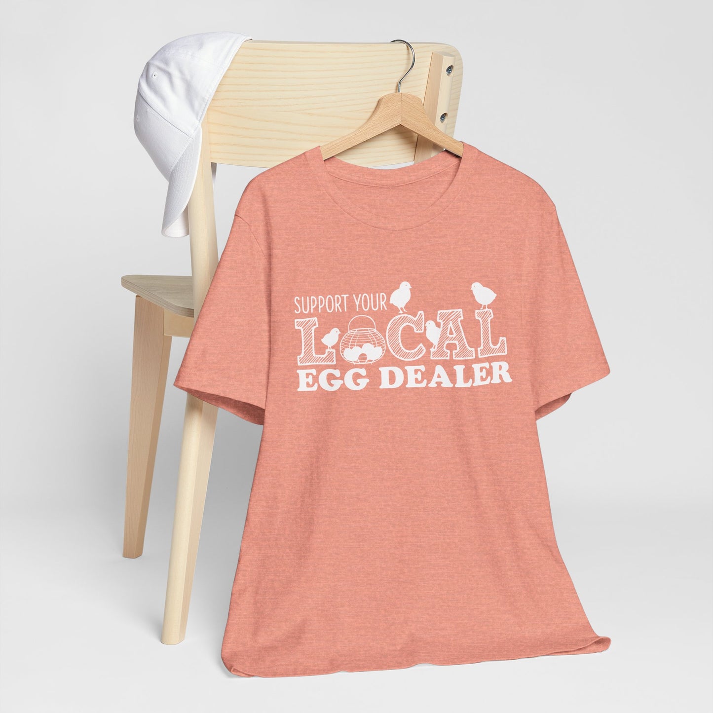 Support Your Local Egg Dealer TShirt Funny Farm Shirt | Bella Canvas