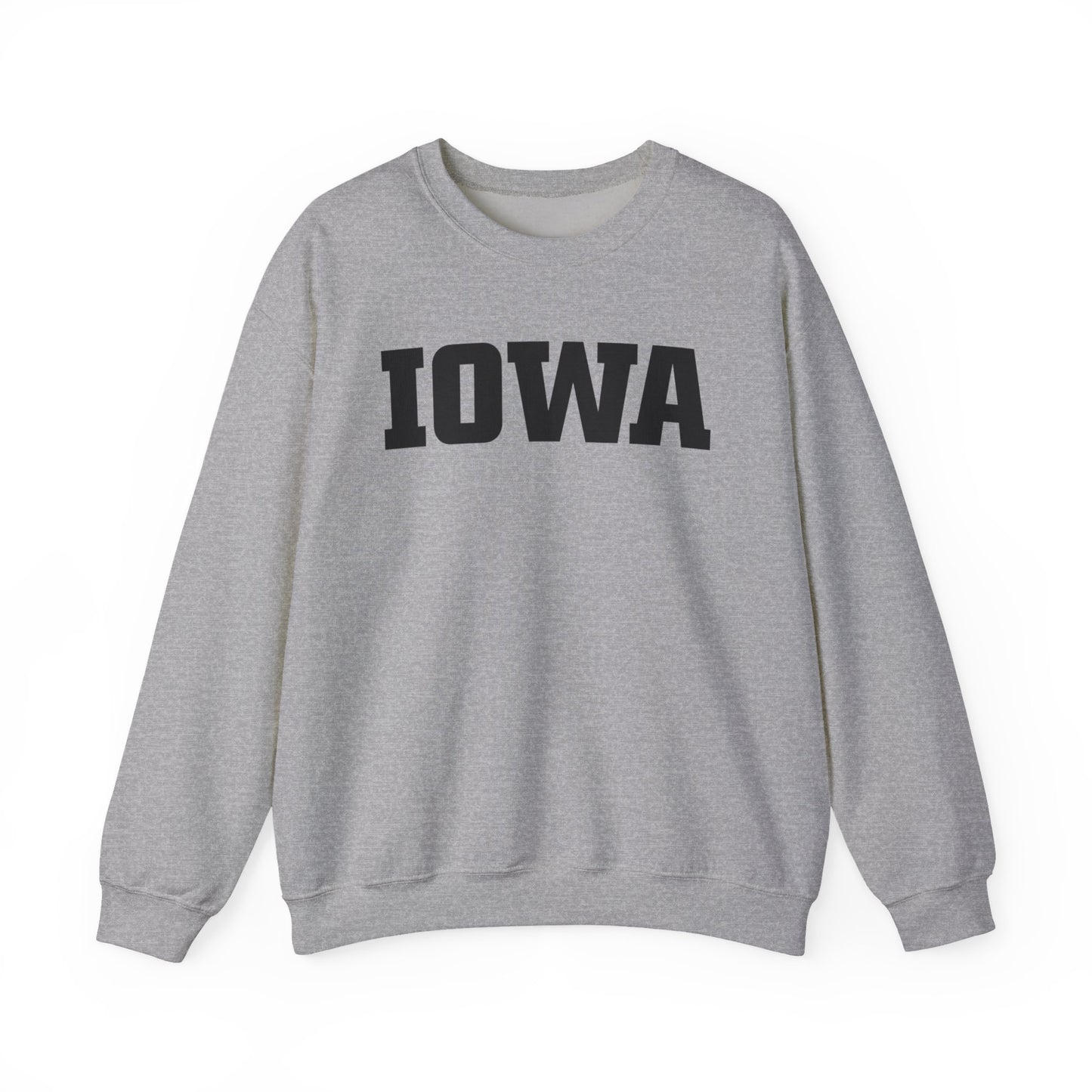 IOWA - Embroidered - Unisex Heavy Blend™ Crewneck Sweatshirt