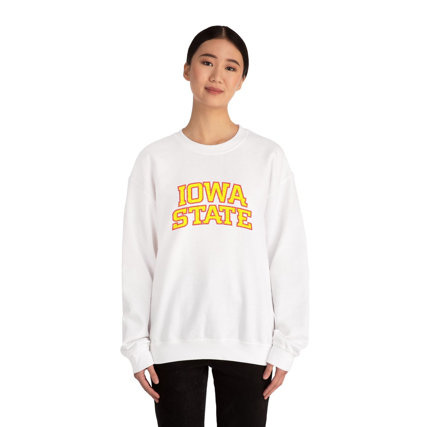 Iowa State - Embroidered - Unisex Heavy Blend Sweatshirt