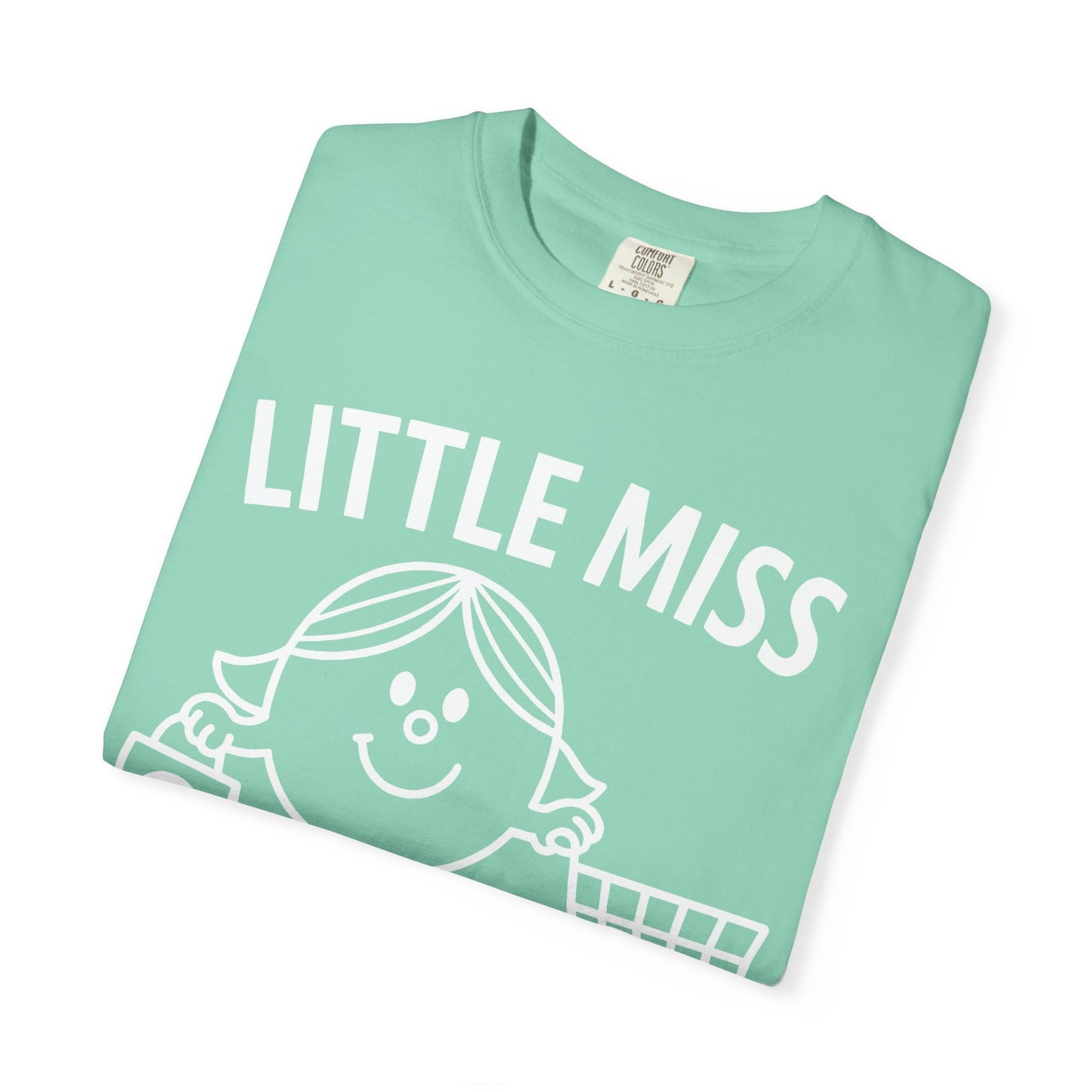 Little Miss "One More Target Trip." -Comfort Colors Tee