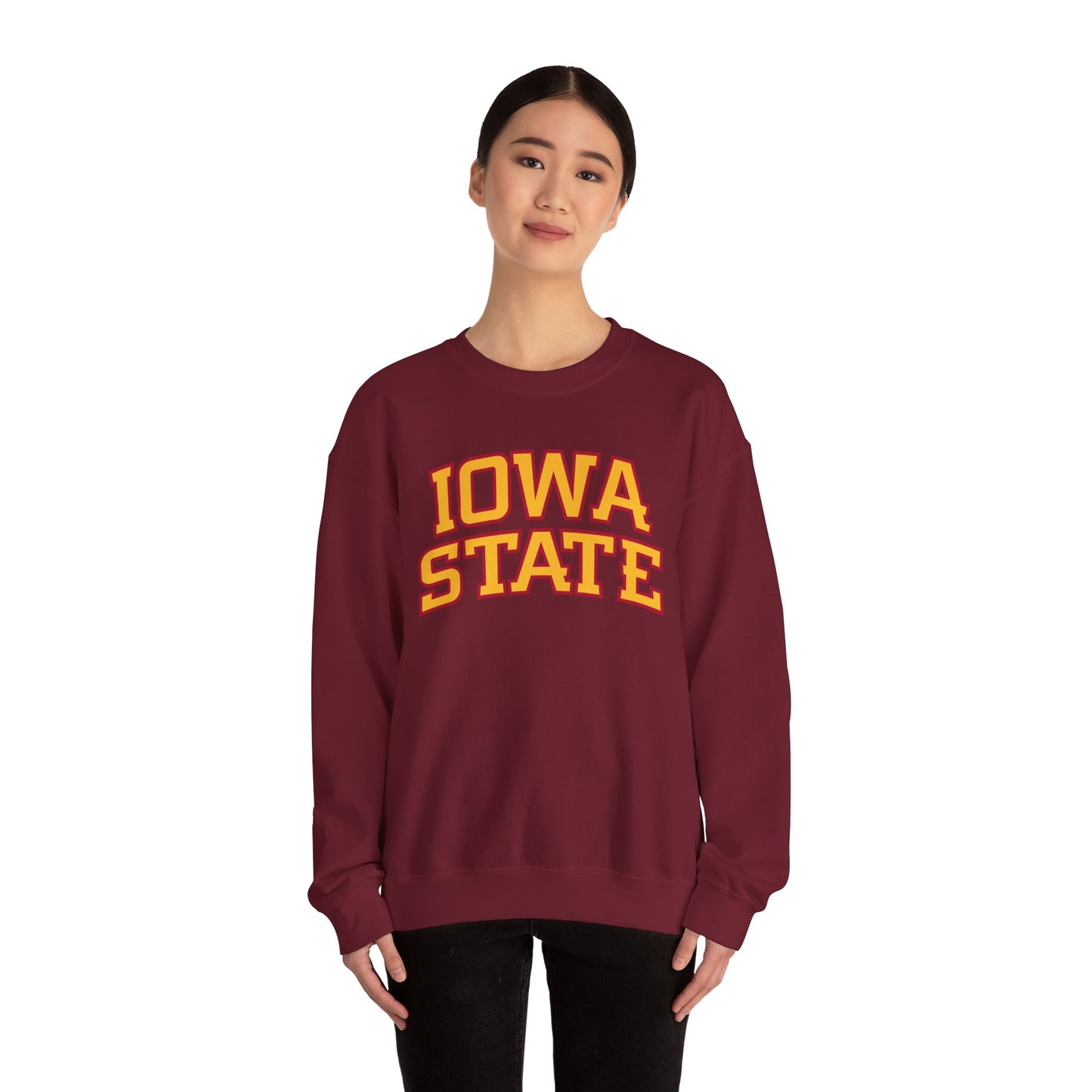 Iowa State - Embroidered - Unisex Heavy Blend Sweatshirt