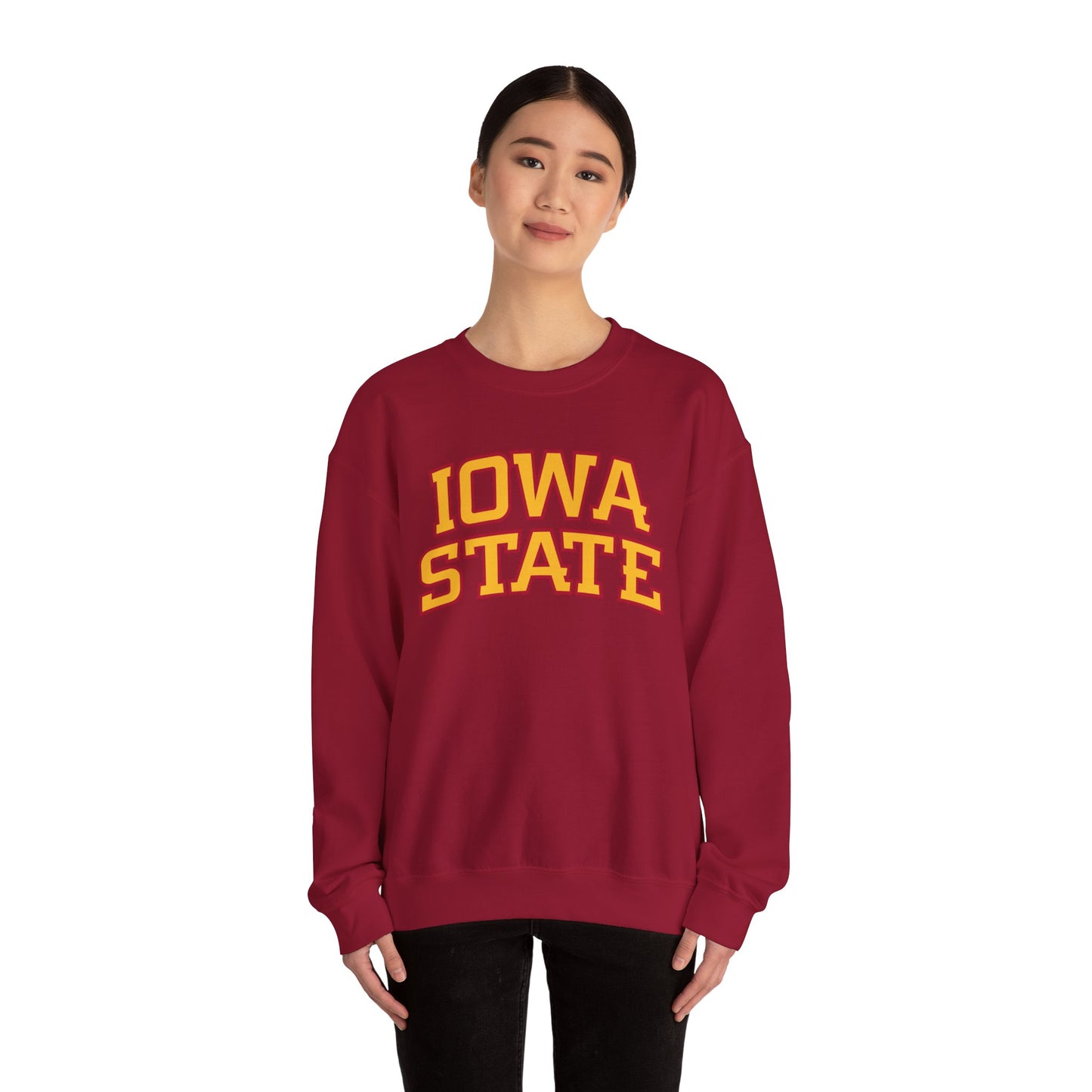 Iowa State - Embroidered - Unisex Heavy Blend Sweatshirt