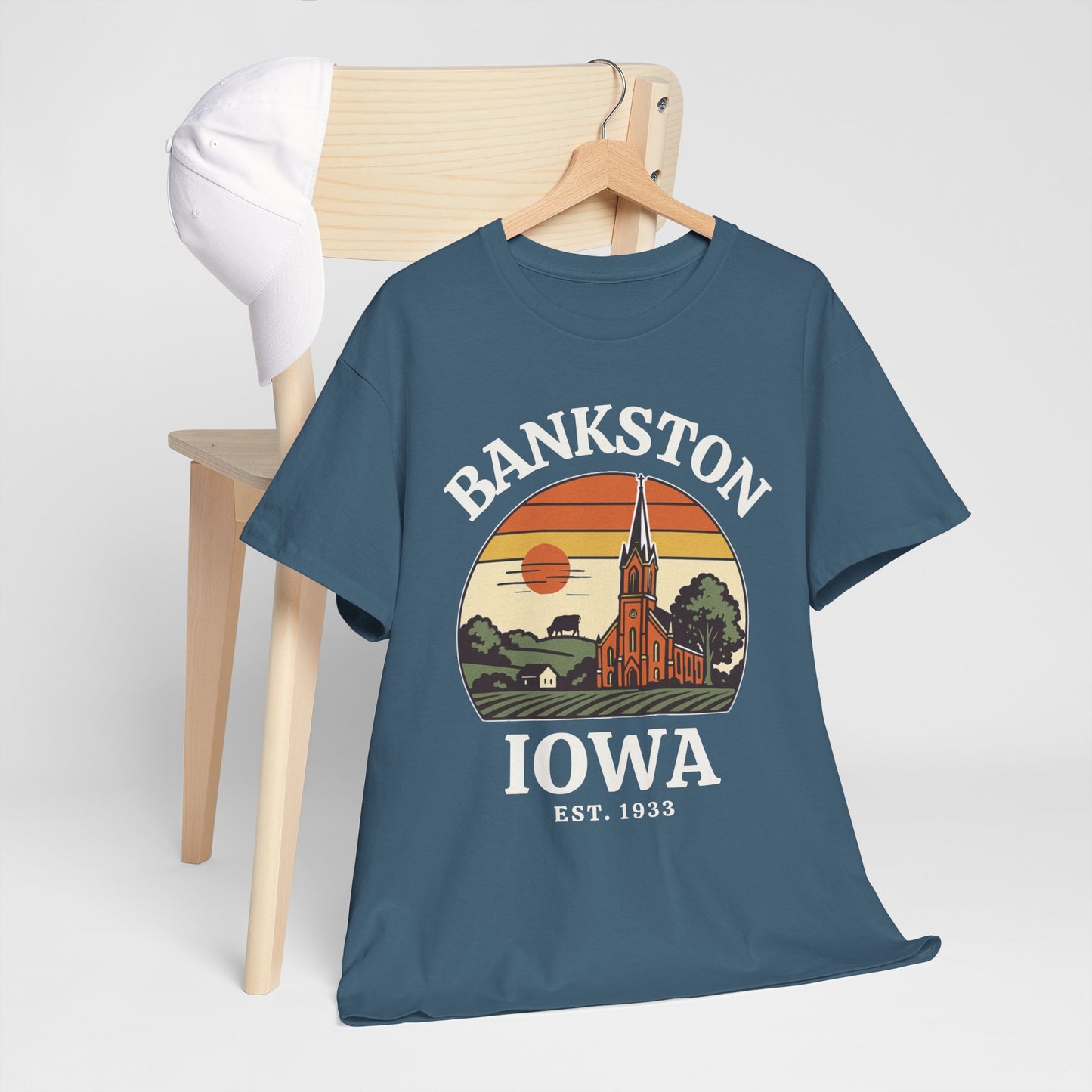 Bankston, Iowa - Gildan Tee