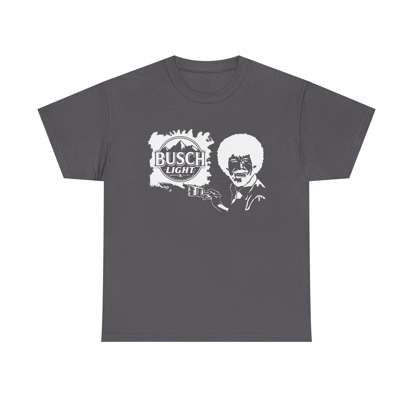 Bob Ross x Busch Light - Gildan Tshirt