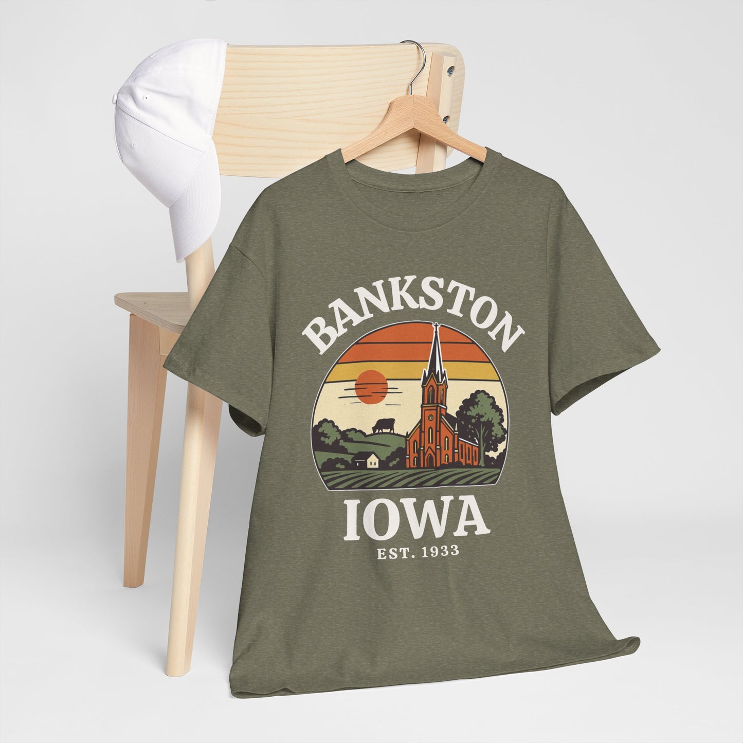 Bankston, Iowa - Gildan Tee