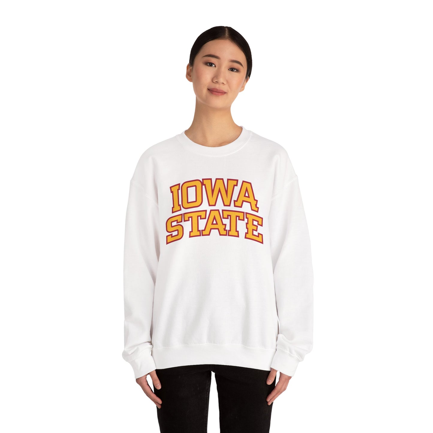 Iowa State - Embroidered - Unisex Heavy Blend Sweatshirt