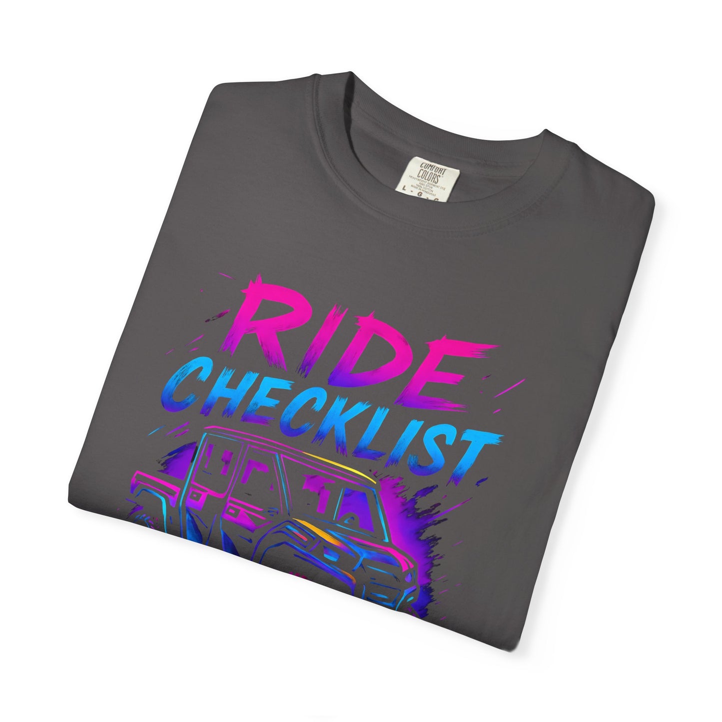 SxS Ride Checklist T-Shirt | Gildan Heavy Cotton Shirt