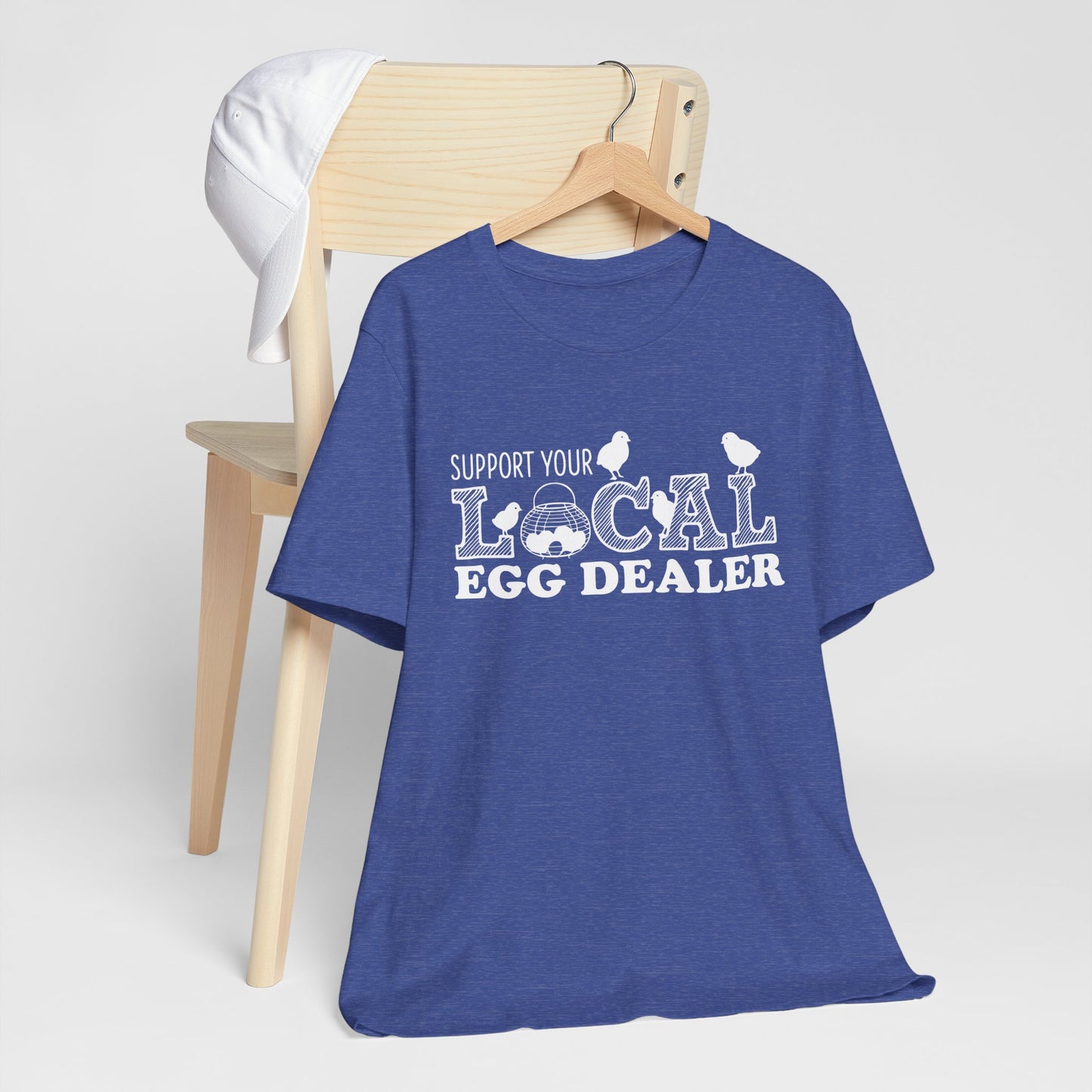 Support Your Local Egg Dealer TShirt Funny Farm Shirt | Bella Canvas