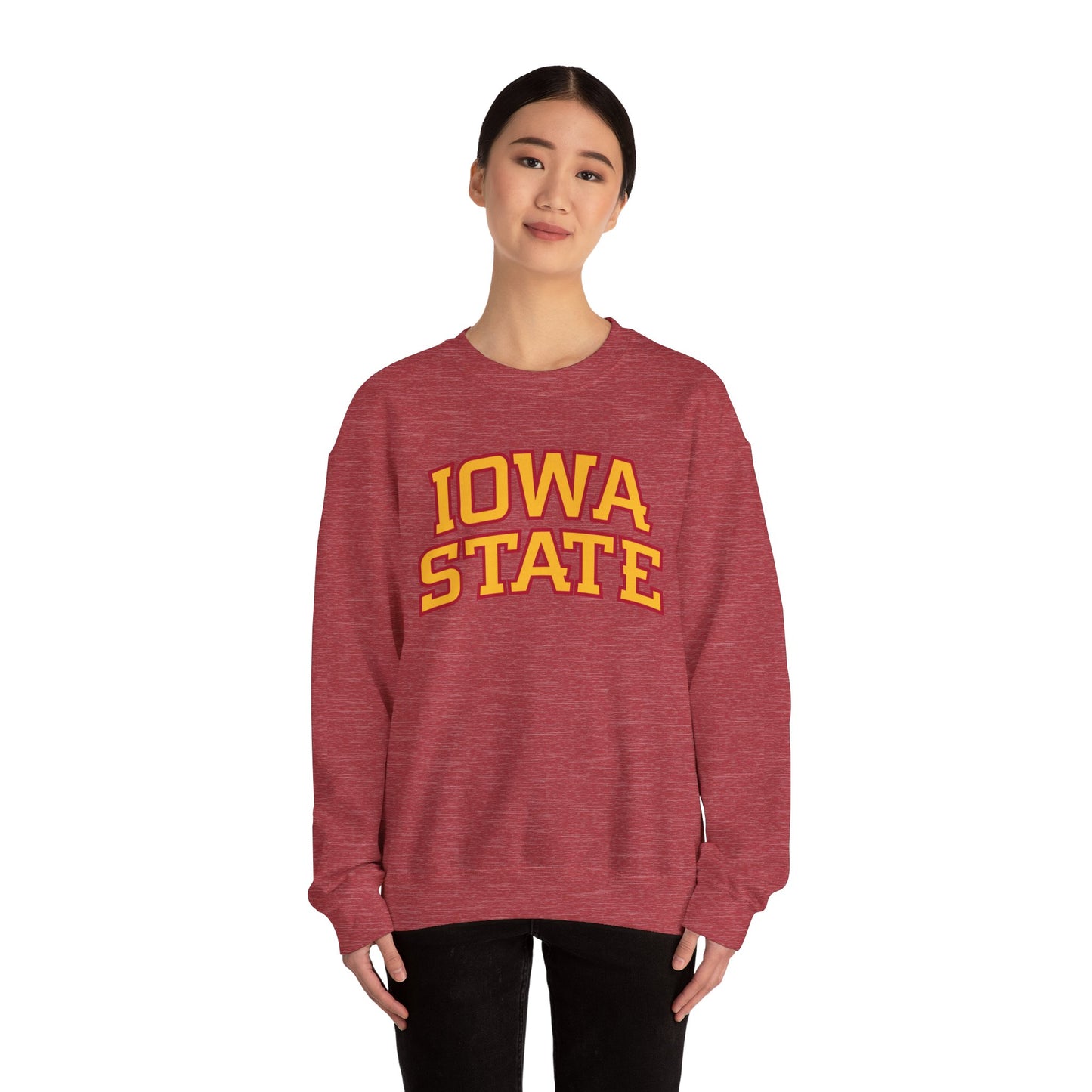Iowa State - Embroidered - Unisex Heavy Blend Sweatshirt