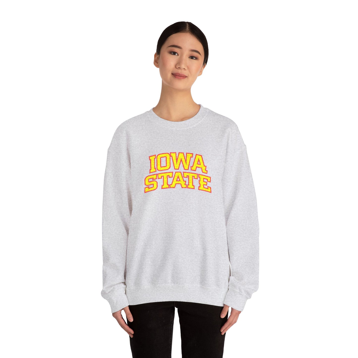 Iowa State - Embroidered - Unisex Heavy Blend Sweatshirt