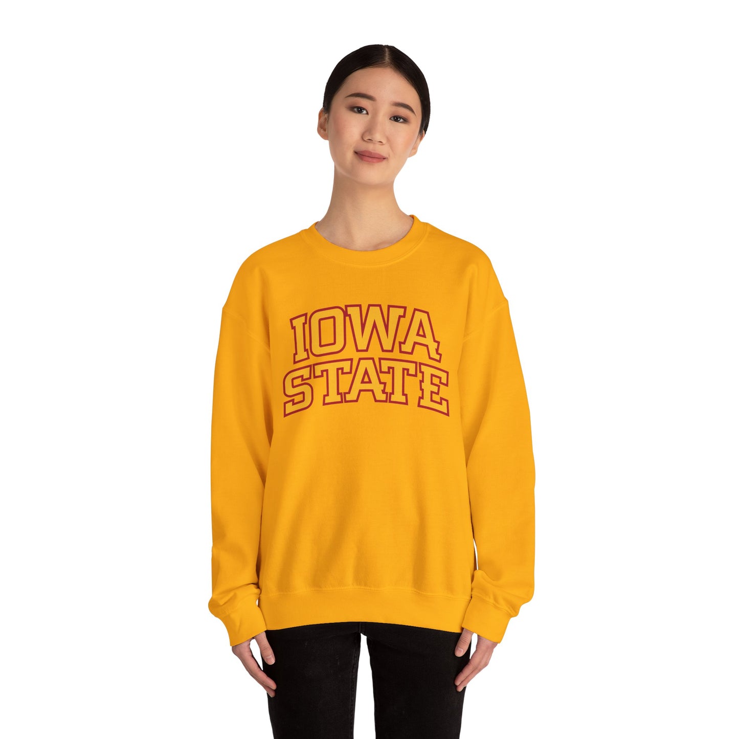 Iowa State - Embroidered - Unisex Heavy Blend Sweatshirt