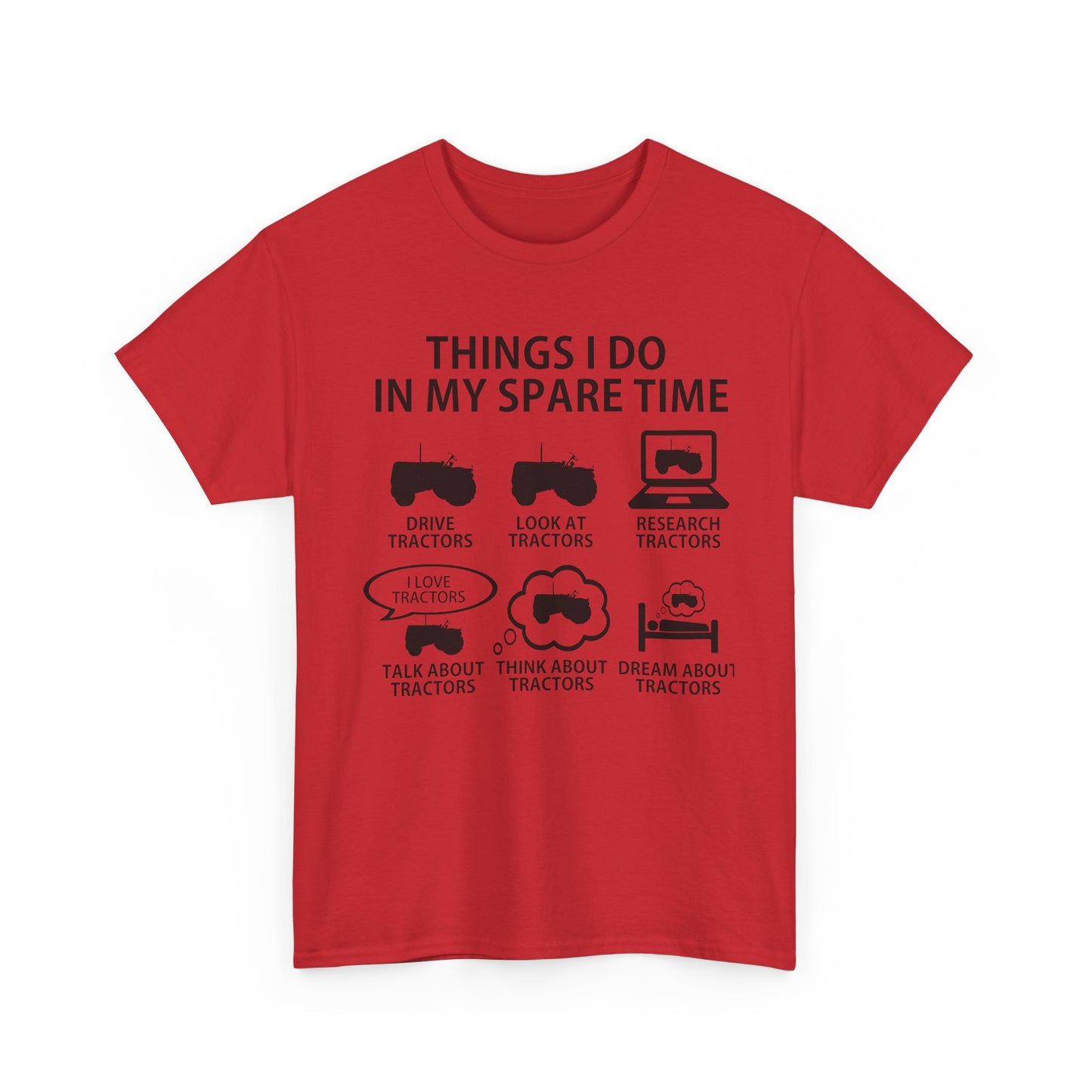 Tractor Lover's Tee- Gildan