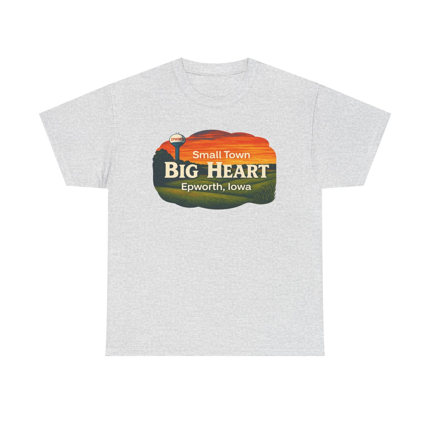 Epworth Iowa "Small Town, Big Heart" Gildan T-Shirt