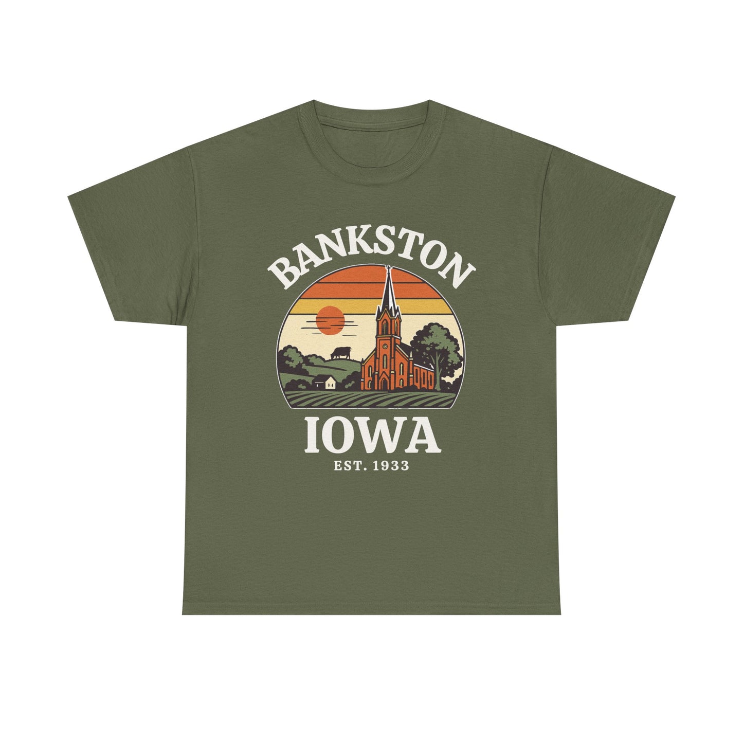 Bankston, Iowa - Gildan Tee