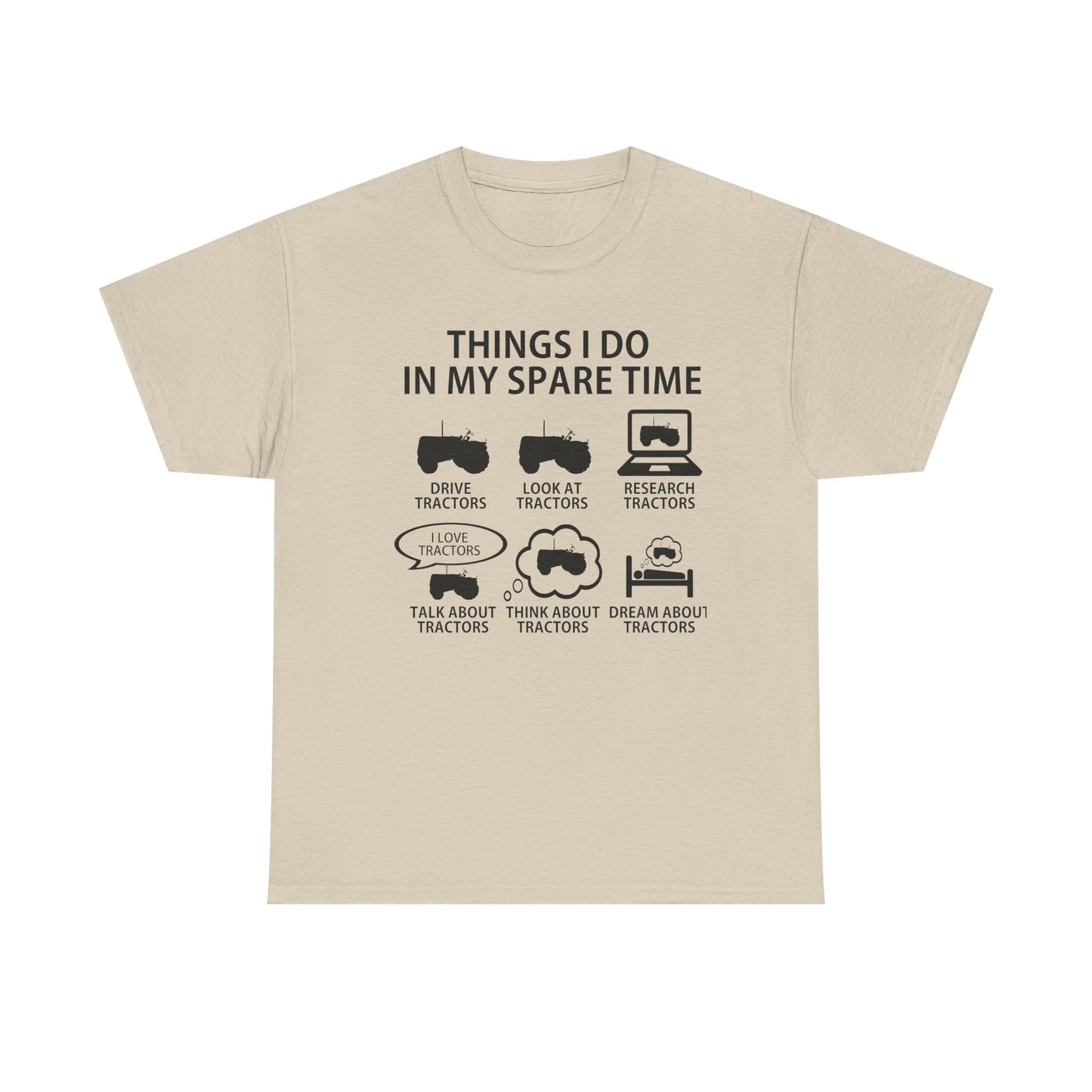 Tractor Lover's Tee- Gildan