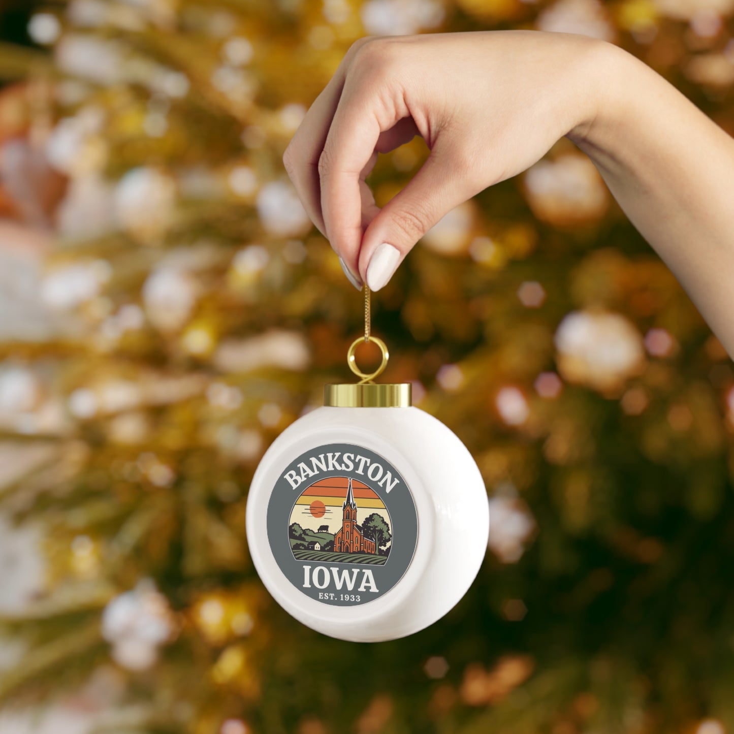Bankston Christmas Ornament