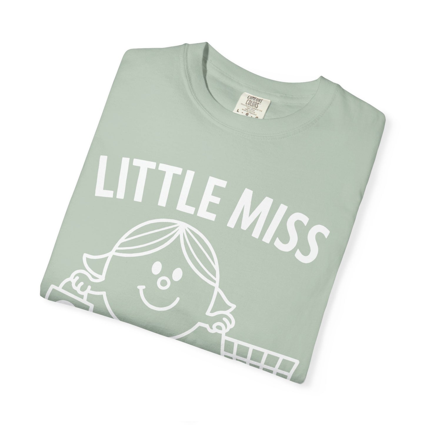 Little Miss "One More Target Trip." -Comfort Colors Tee