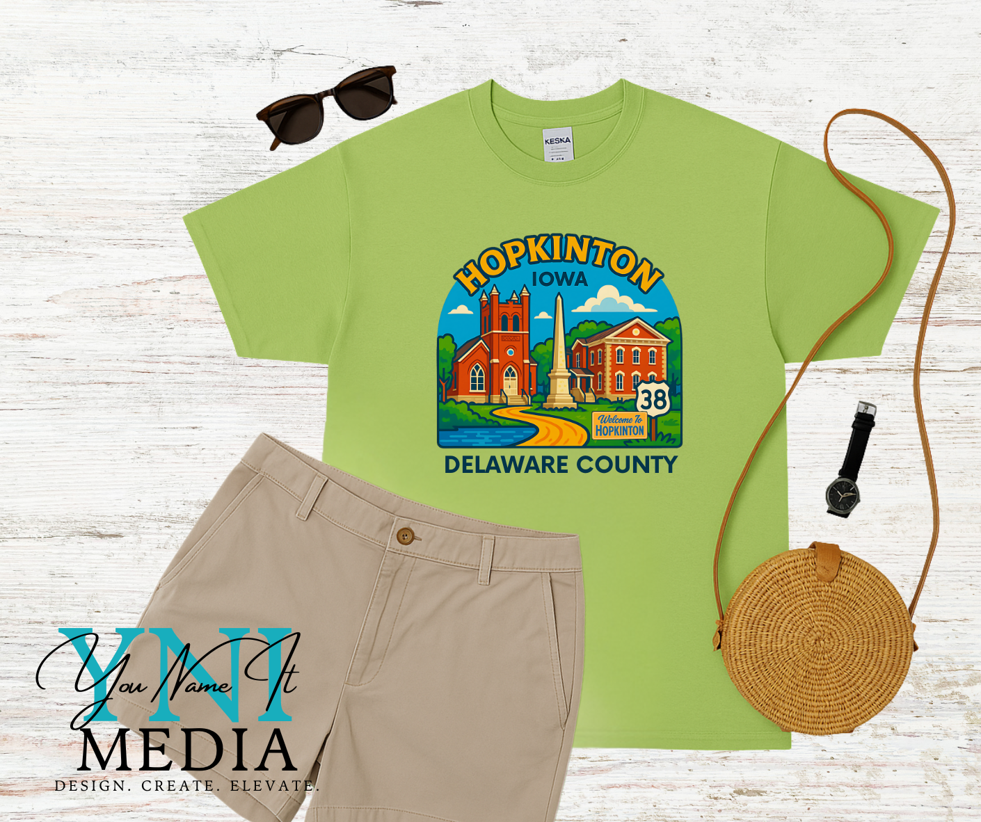 Hopkinton Iowa - Gildan Tee