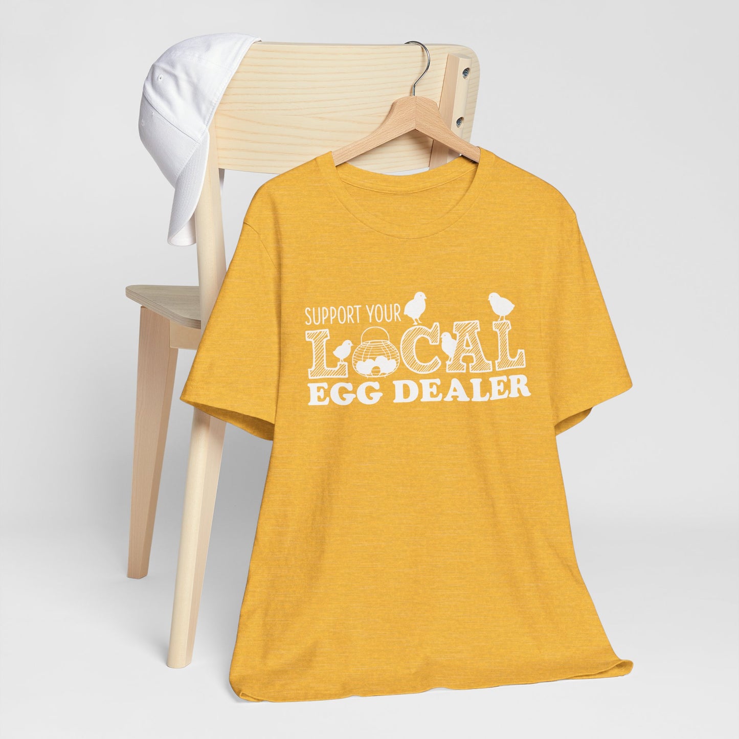 Support Your Local Egg Dealer TShirt Funny Farm Shirt | Bella Canvas