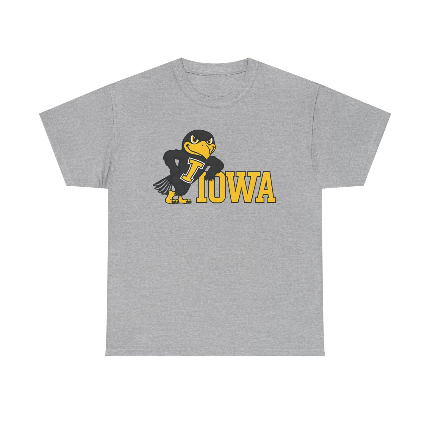 Herky- Iowa - Gildan Heavy Cotton Tee