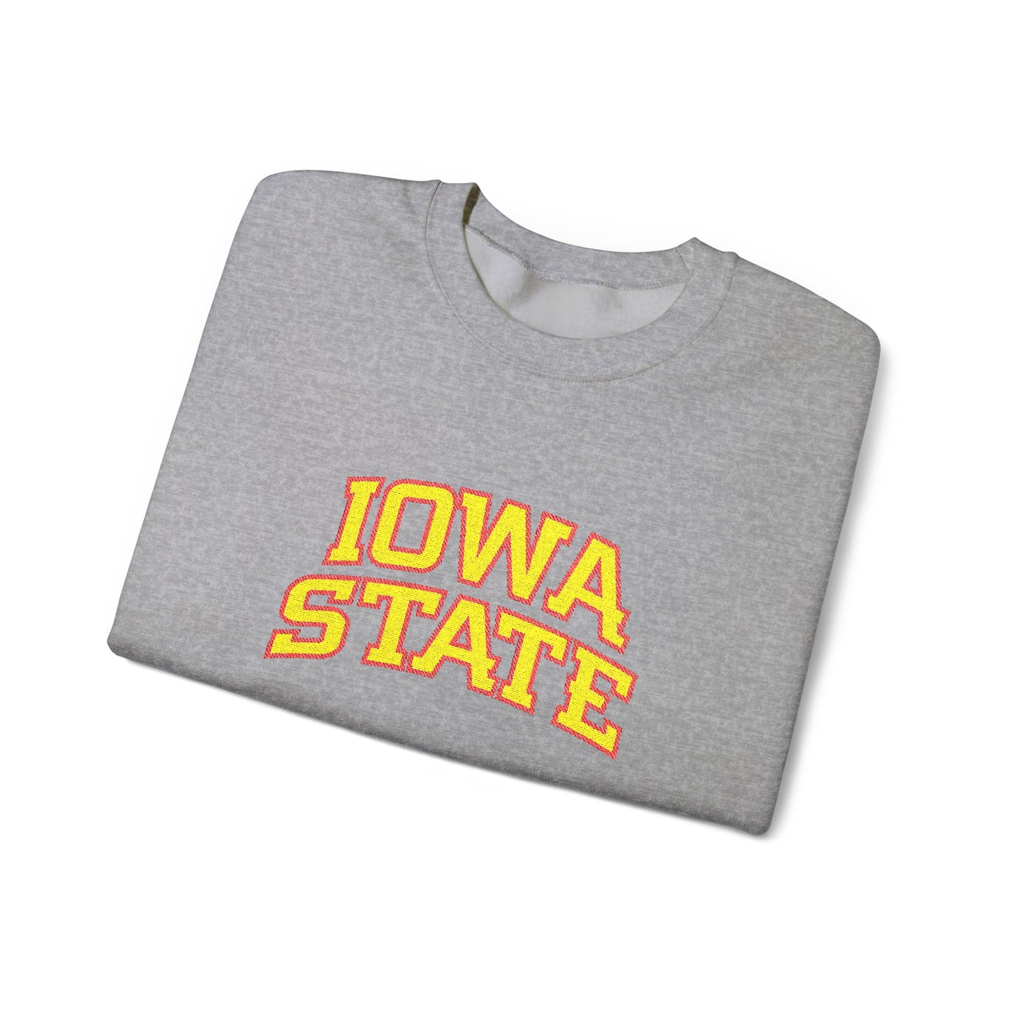 Iowa State - Embroidered - Unisex Heavy Blend Sweatshirt