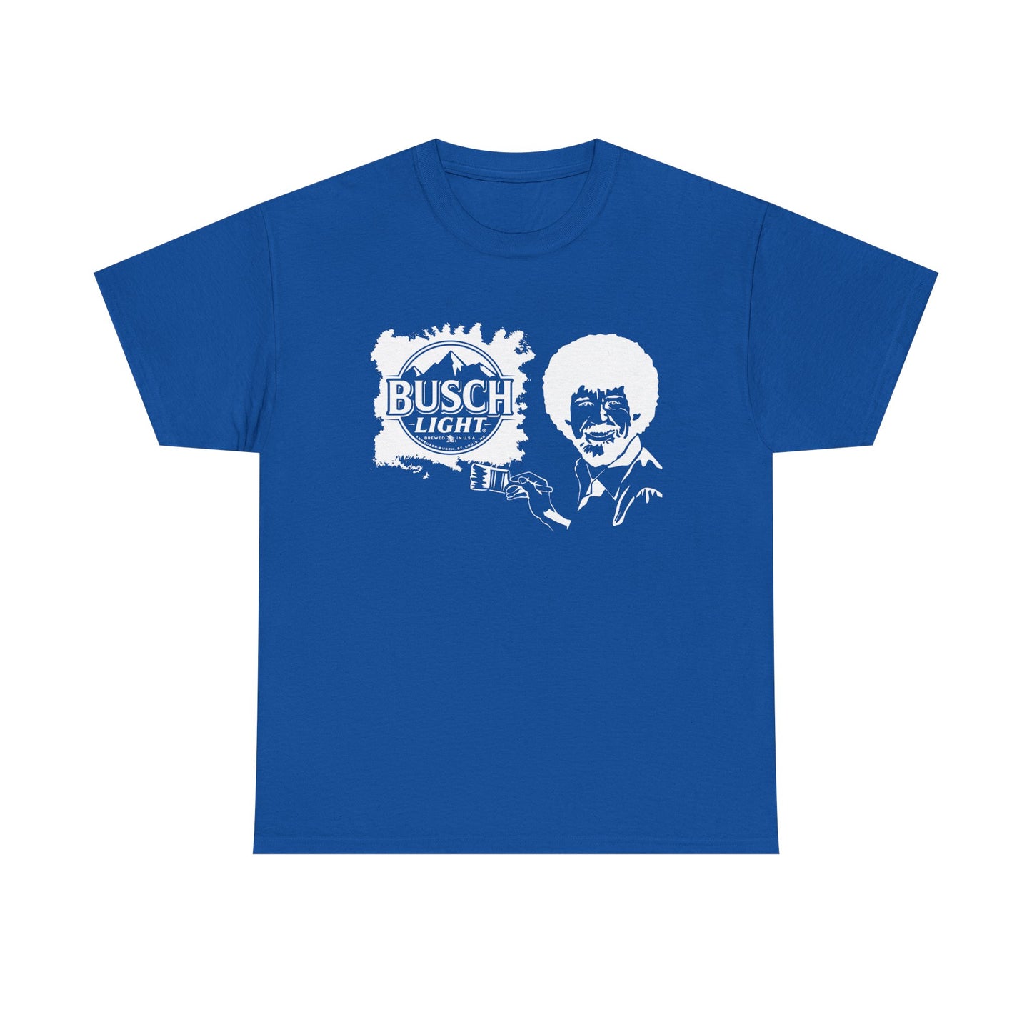 Bob Ross x Busch Light - Gildan Tshirt