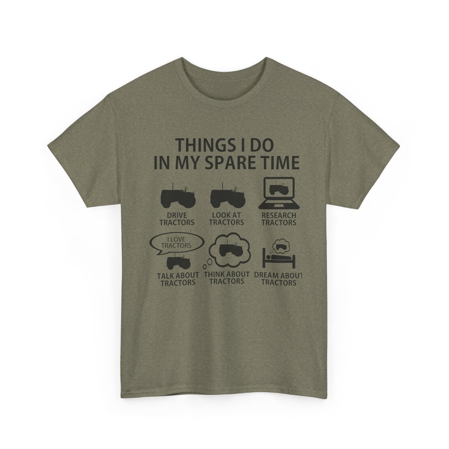 Tractor Lover's Tee- Gildan