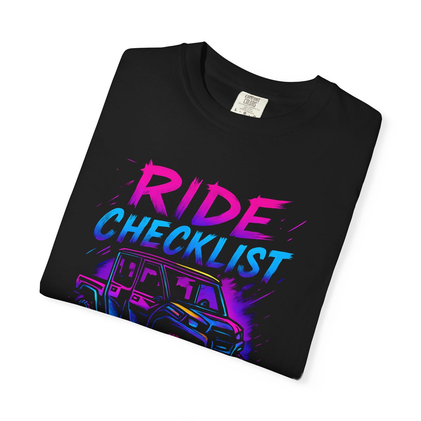 SxS Ride Checklist T-Shirt | Gildan Heavy Cotton Shirt