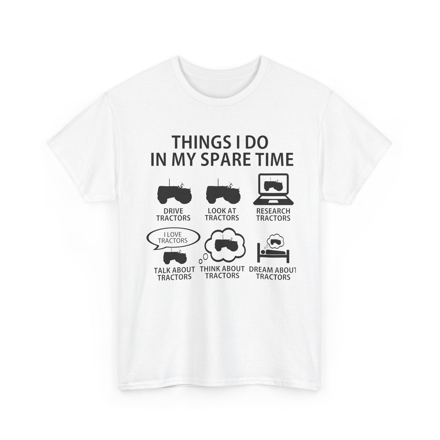 Tractor Lover's Tee- Gildan