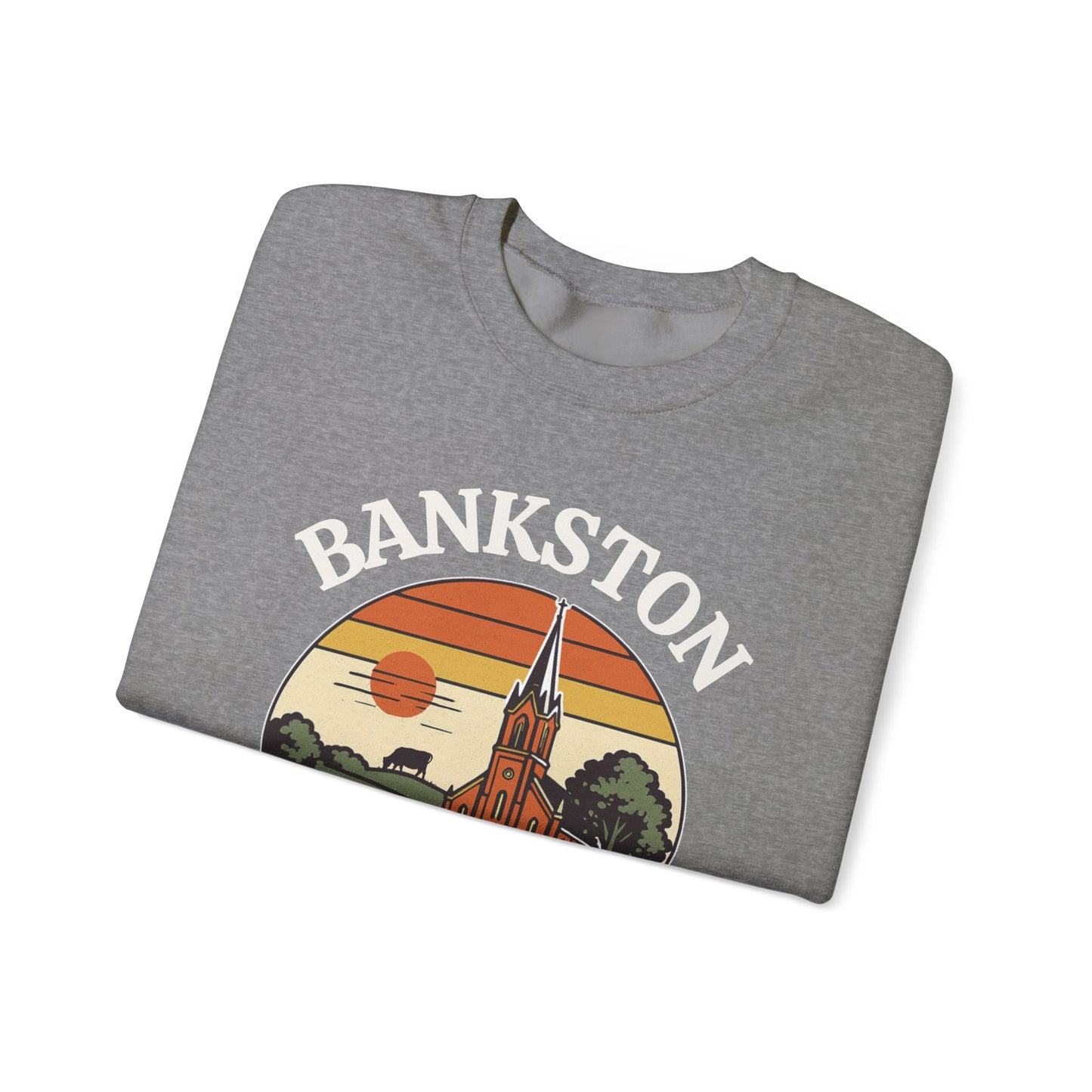 Bankston, IA - Crewneck Gildan Sweatshirt