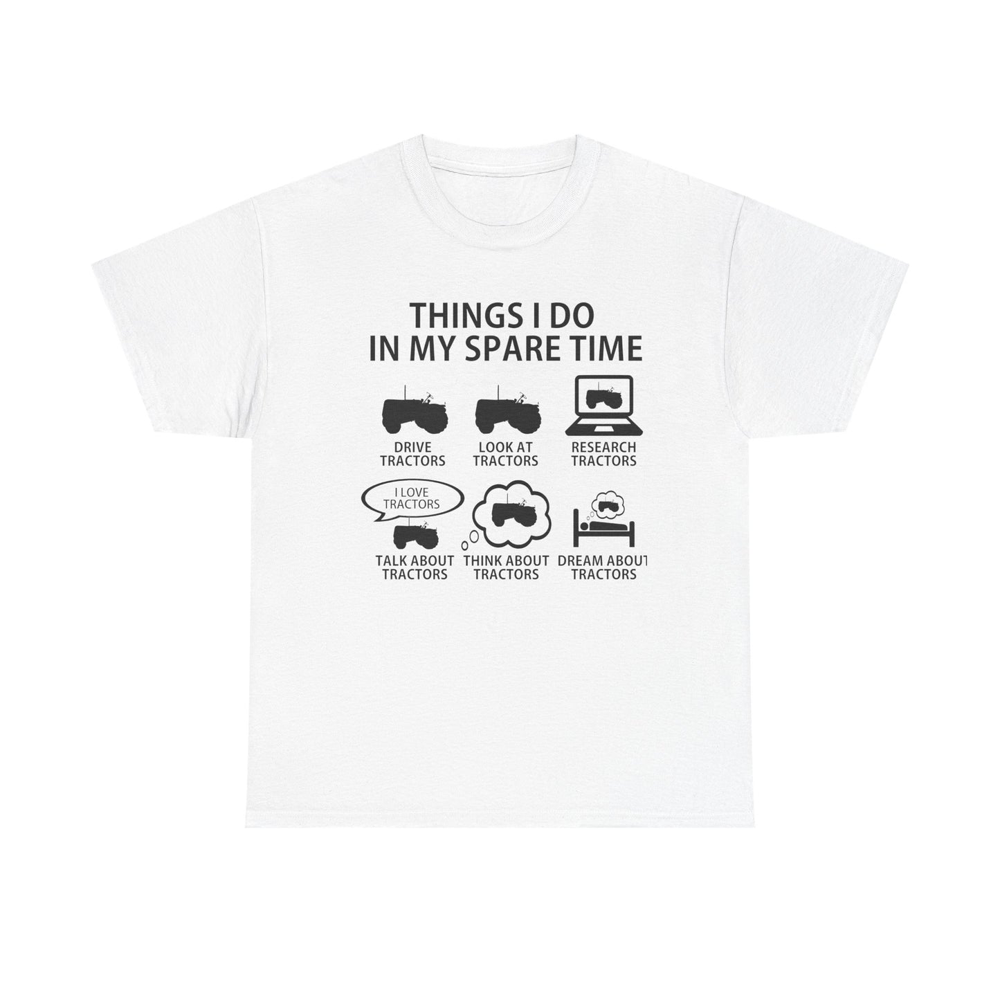 Tractor Lover's Tee- Gildan