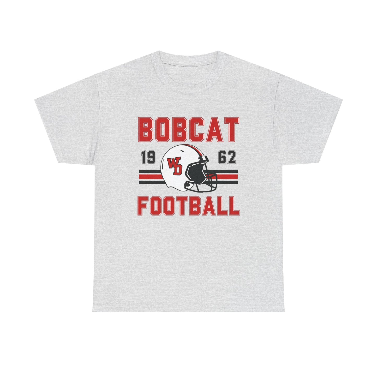 Bobcat Football Unisex Heavy Cotton Tee