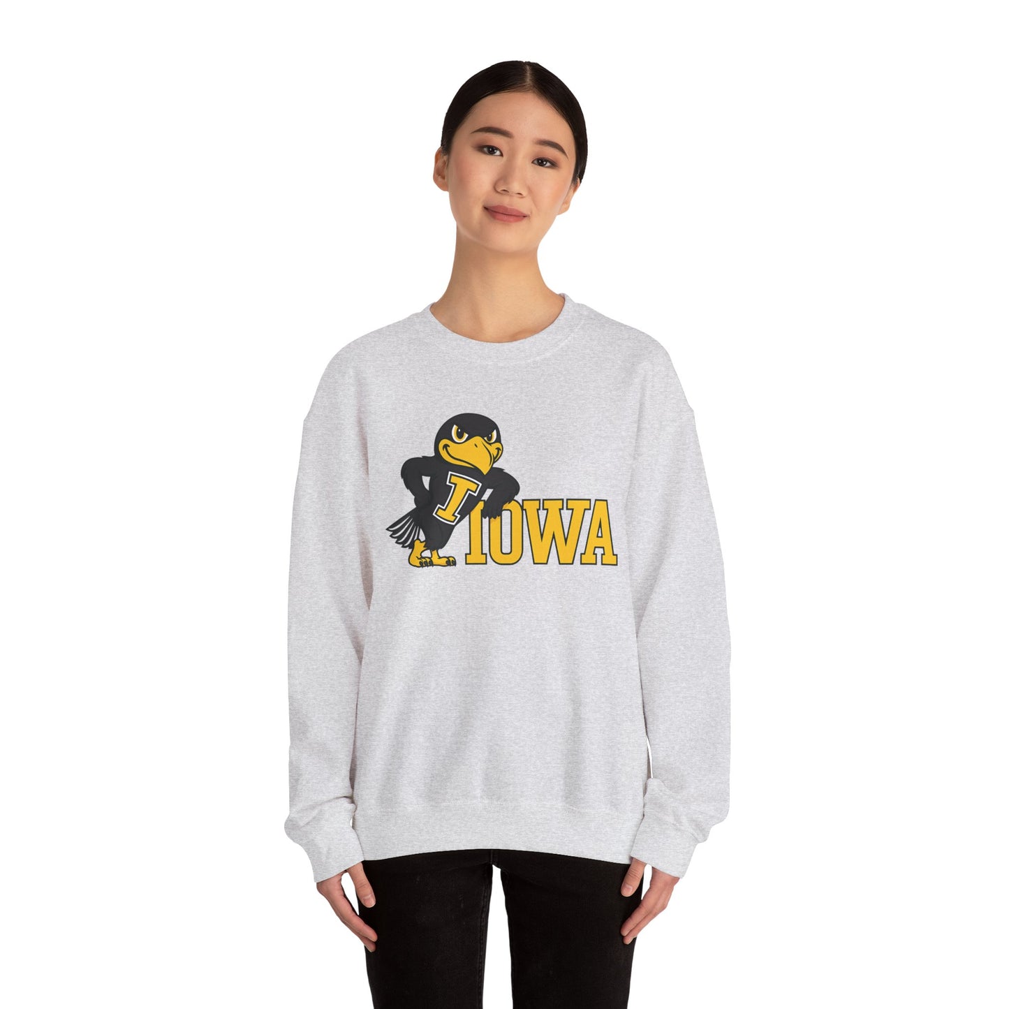 Iowa Herky - Unisex Heavy Blend Sweatshirt