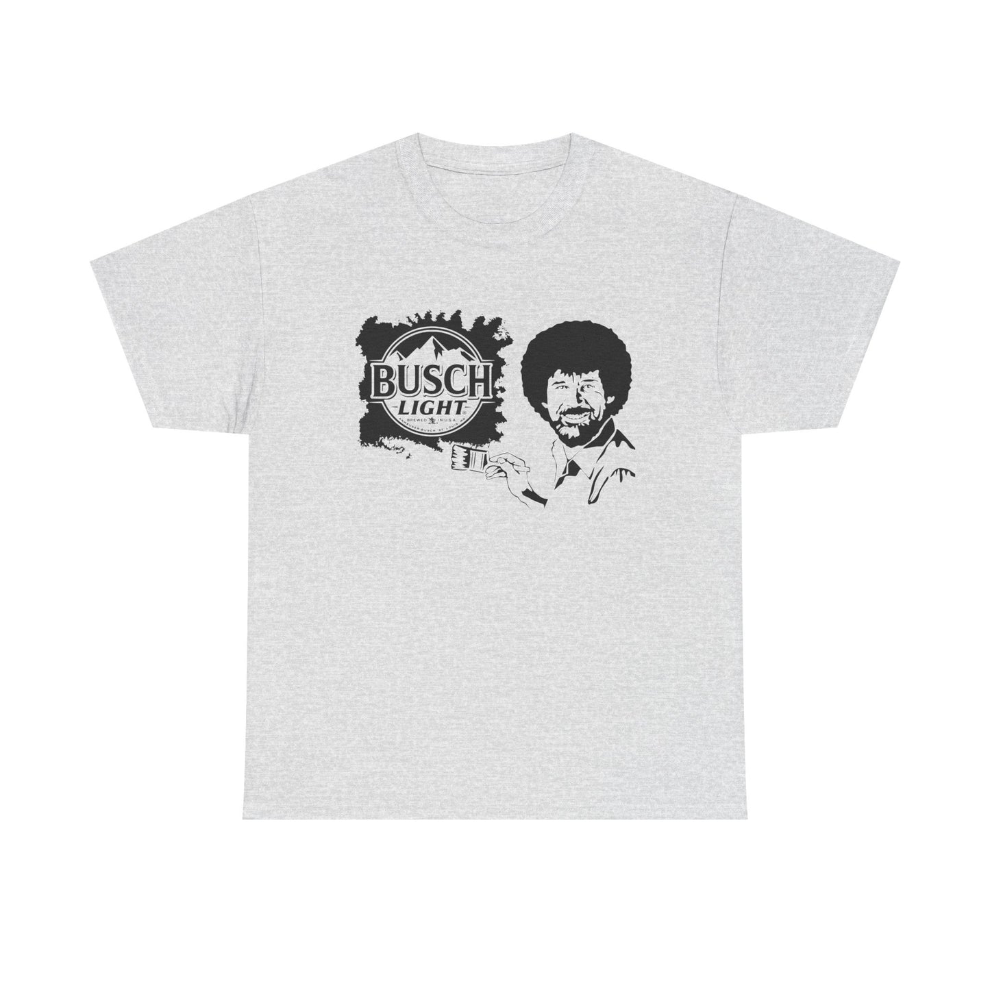 Bob Ross x Busch Light - Gildan Tshirt