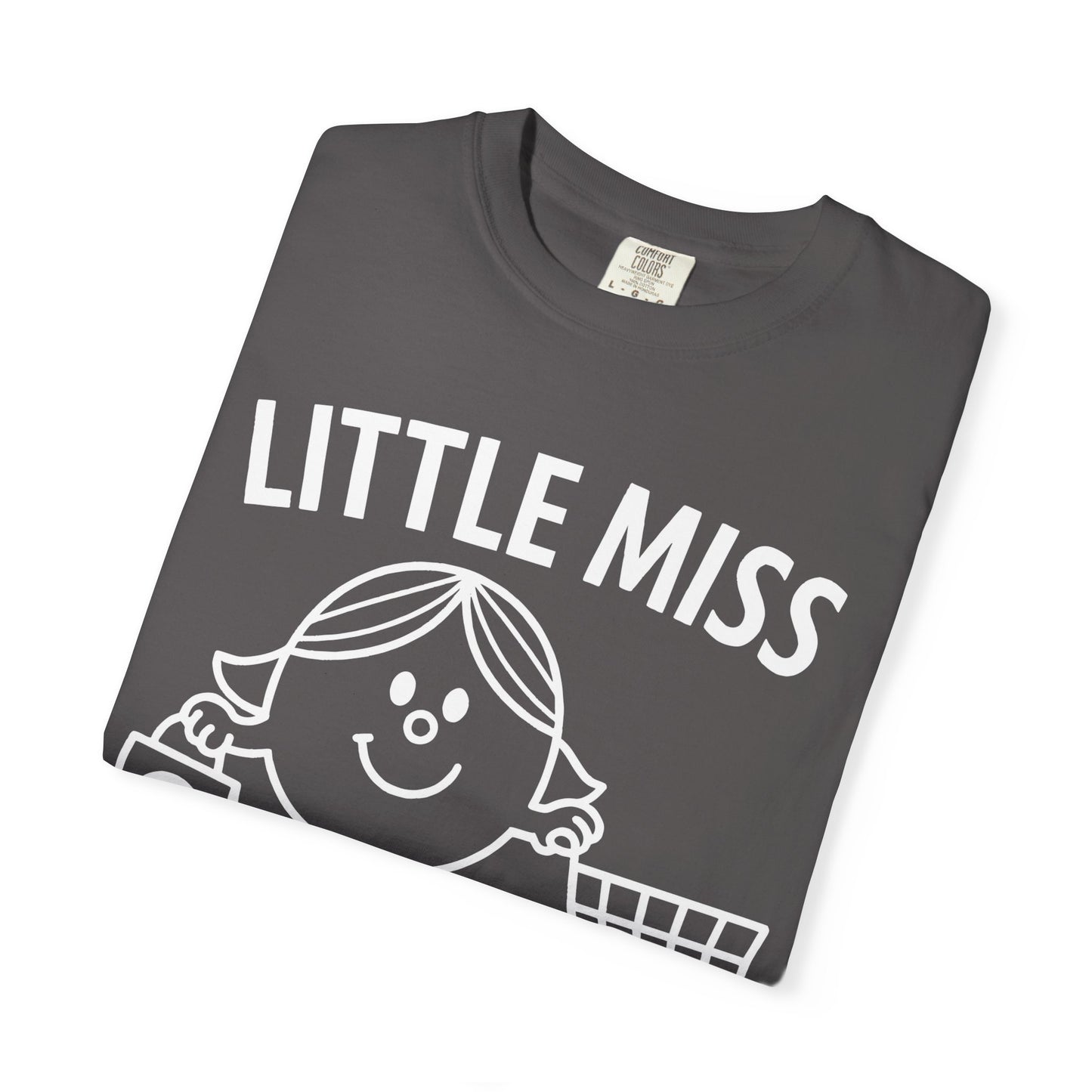 Little Miss "One More Target Trip." -Comfort Colors Tee