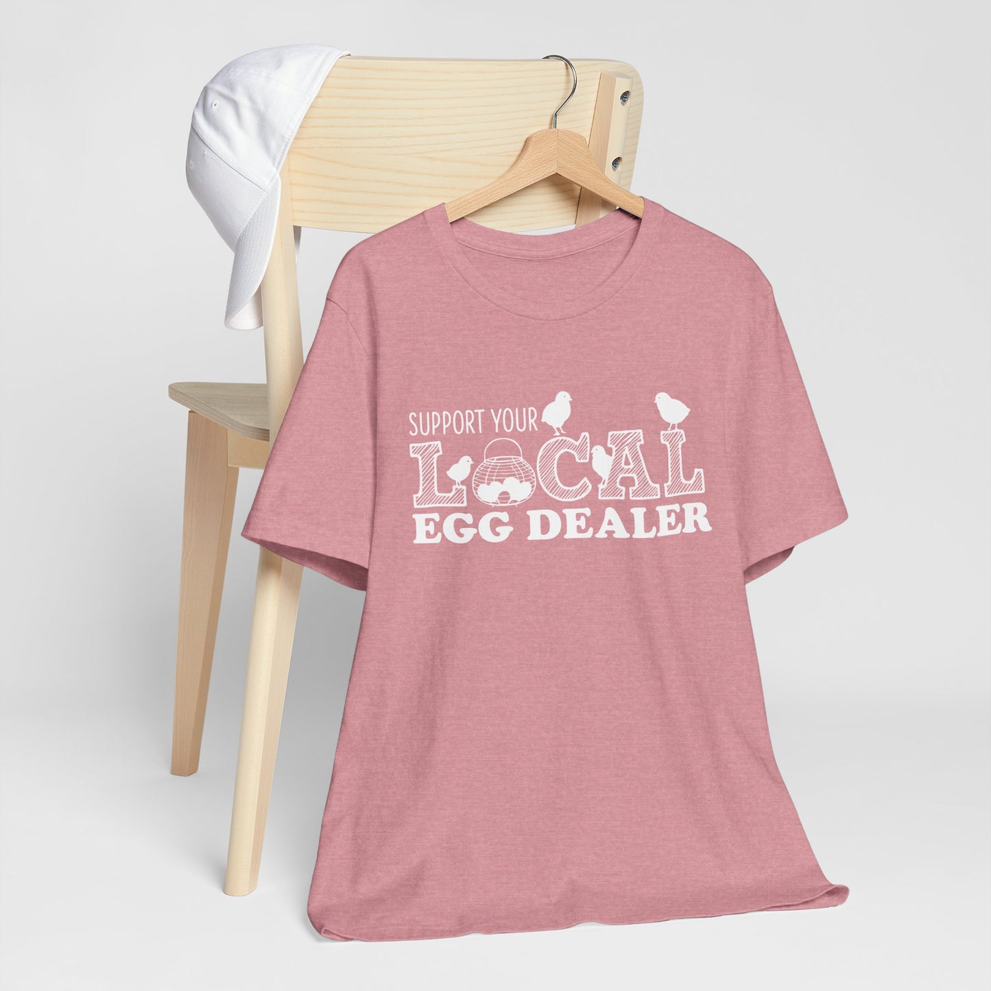Support Your Local Egg Dealer TShirt Funny Farm Shirt | Bella Canvas