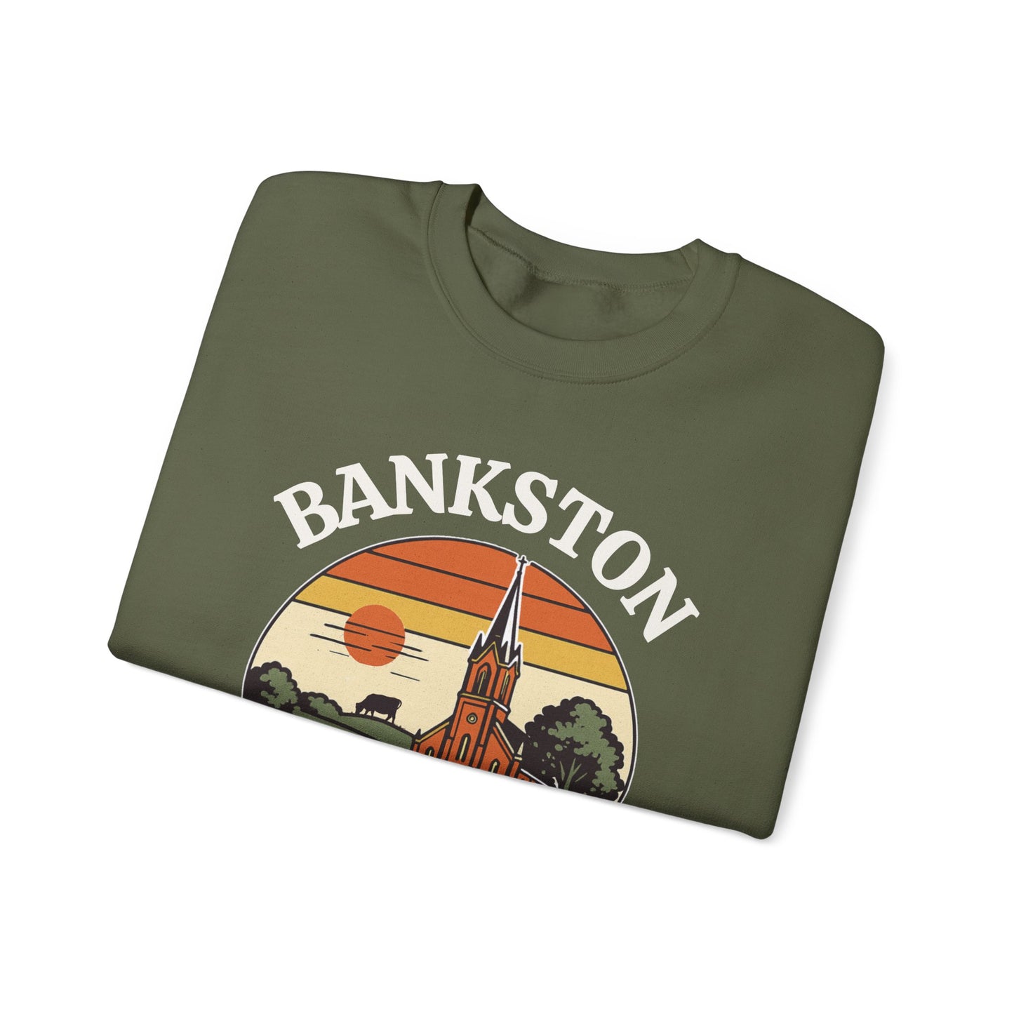 Bankston, IA - Crewneck Gildan Sweatshirt