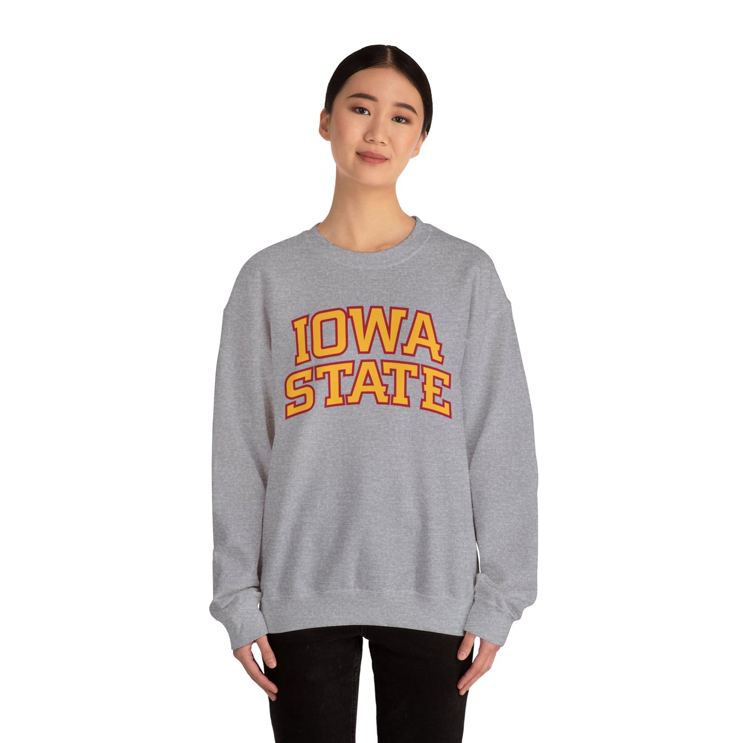 Iowa State - Embroidered - Unisex Heavy Blend Sweatshirt