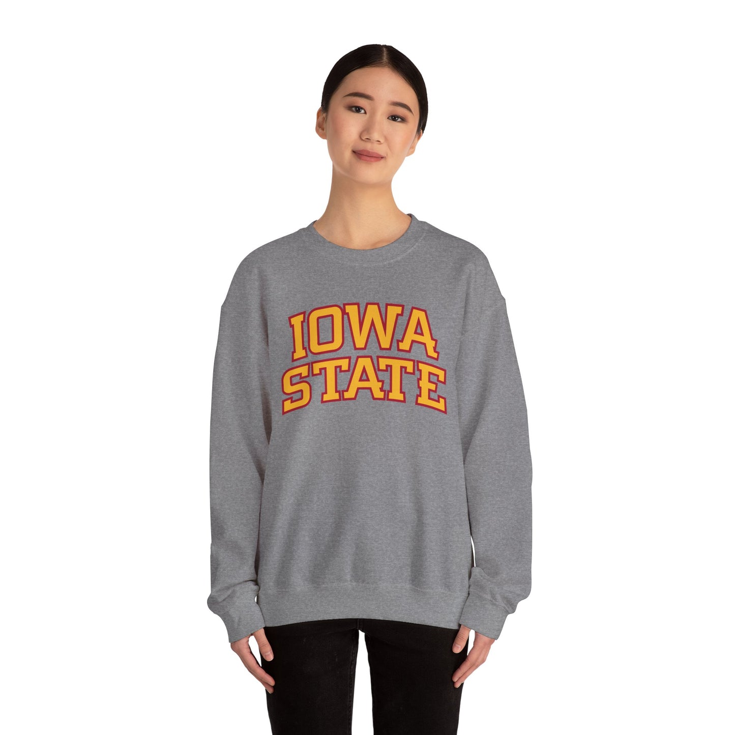 Iowa State - Embroidered - Unisex Heavy Blend Sweatshirt